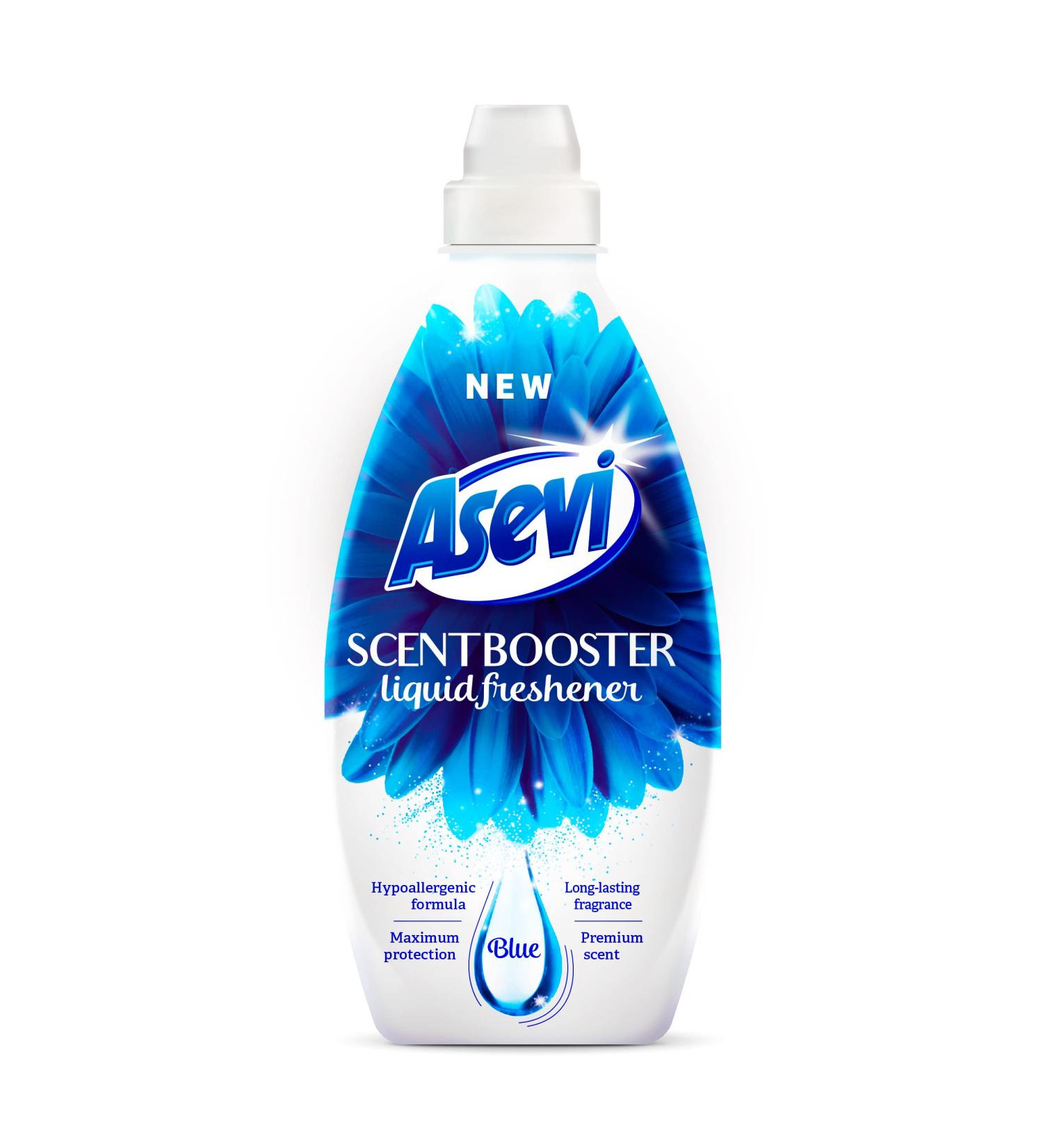Asevi Liquid Laundry Freshener 720ml - Blue Scent Booster - 36 Washes - Buy Online on GoSupps.com