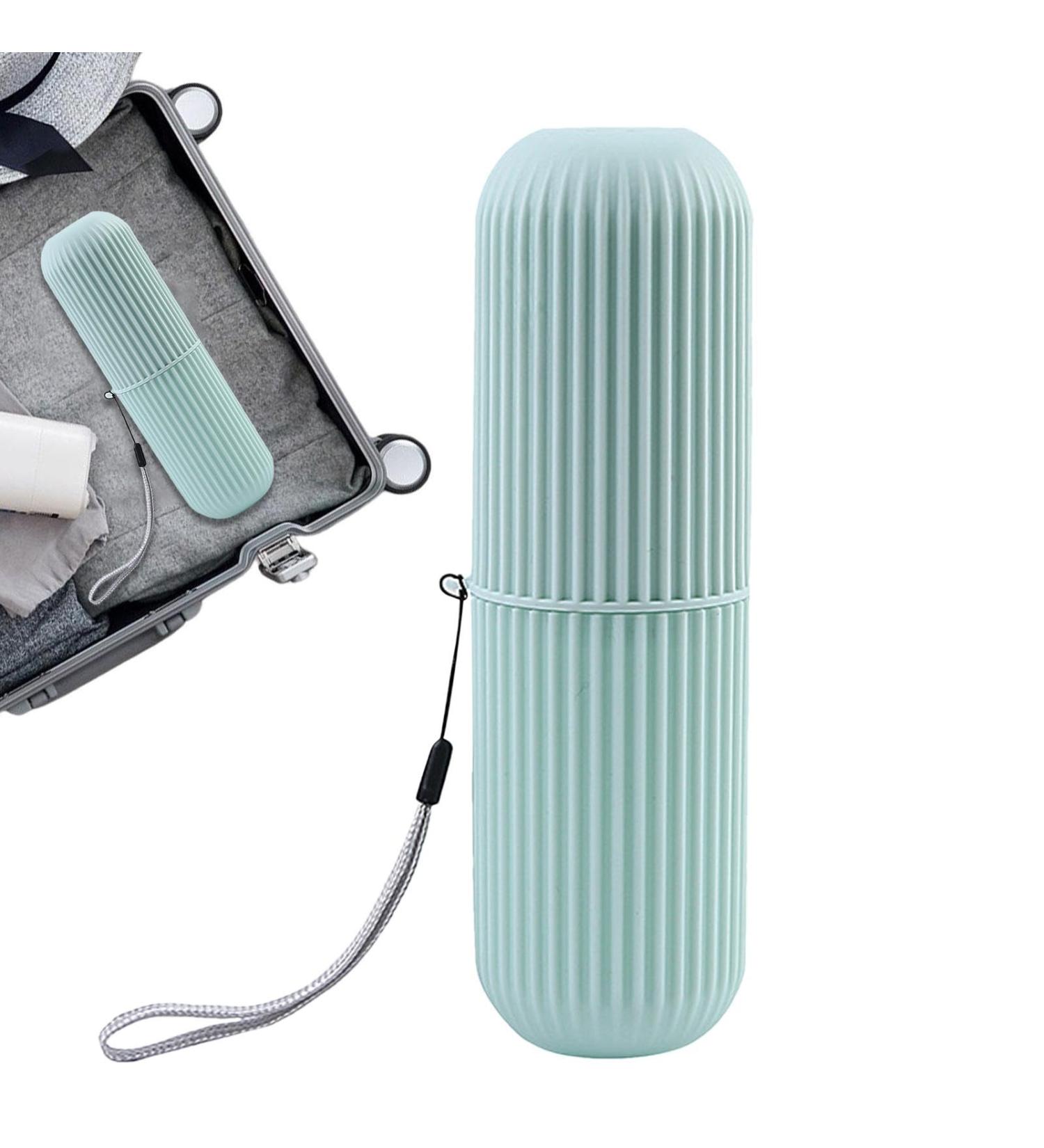 Multifunctional Toothbrush Travel Case & Cup Holder - Perfect for On-the-Go Oral Care - Buy Online on GoSupps.com
