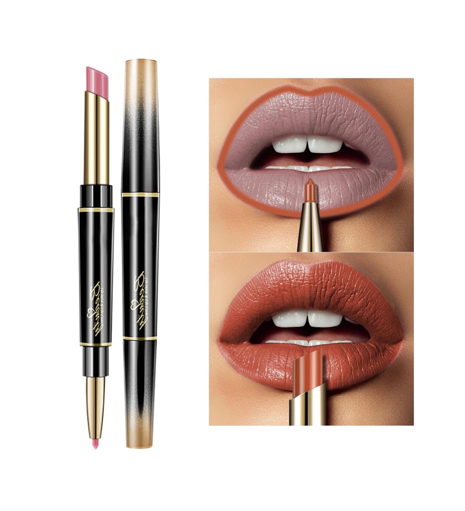 Waterproof Matte Lip Liner Pencil for Long-lasting, Moisturizing Lips (#11) - Buy Online on GoSupps.com