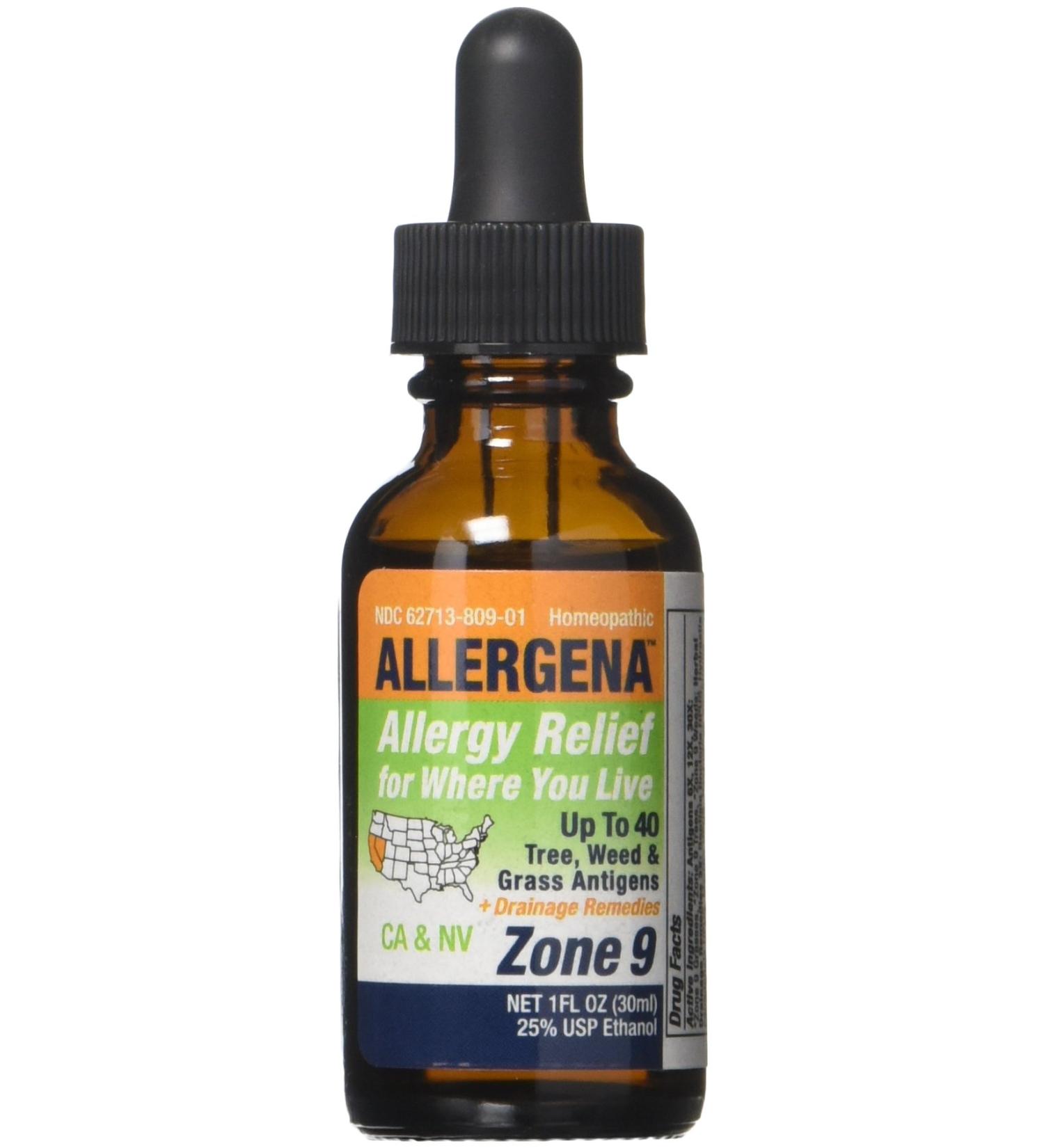 Progena Allergena GTW Zone 9 - 1 oz Fluid | Allergy Relief Supplement - Buy Online on GoSupps.com