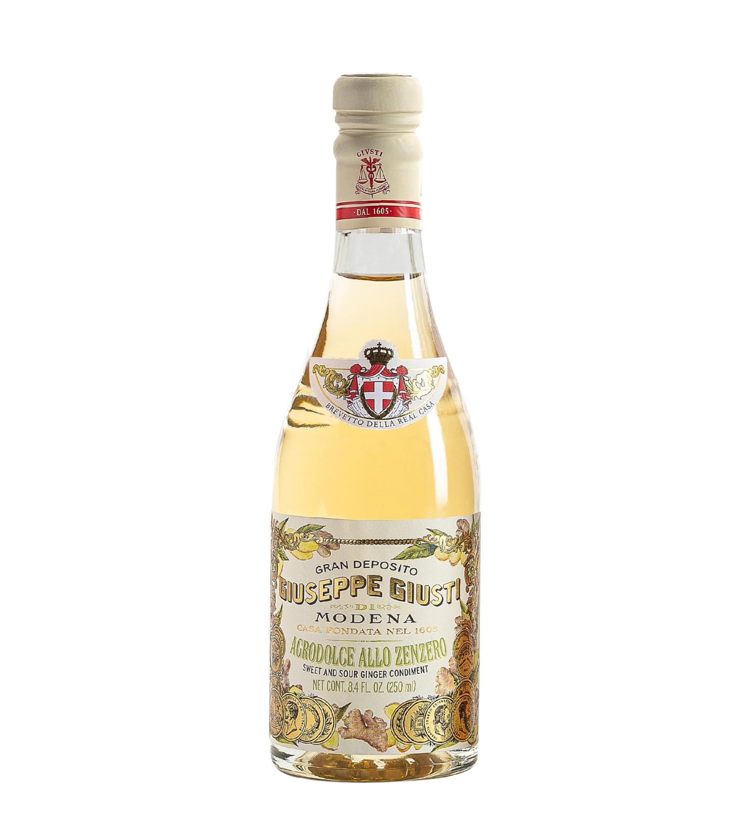  Giusti Giuseppe Giusti Sweet and Sour Ginger Vinaigrette Specialty Ginger (1 x 0.25 L) - Buy Online on GoSupps.com