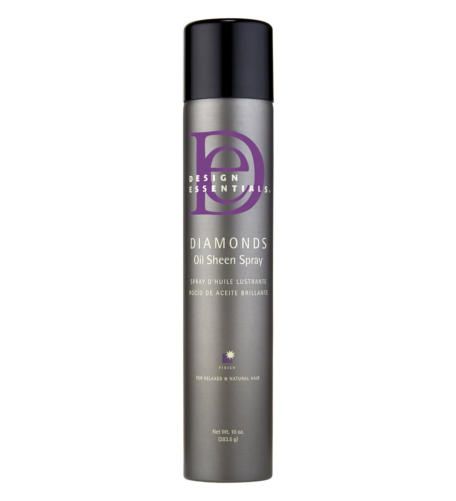 Design Essentials Diamonds Oil Sheen Spray for Relaxed & Natural Hair Clear 10 Oz - Buy Online on GoSupps.com