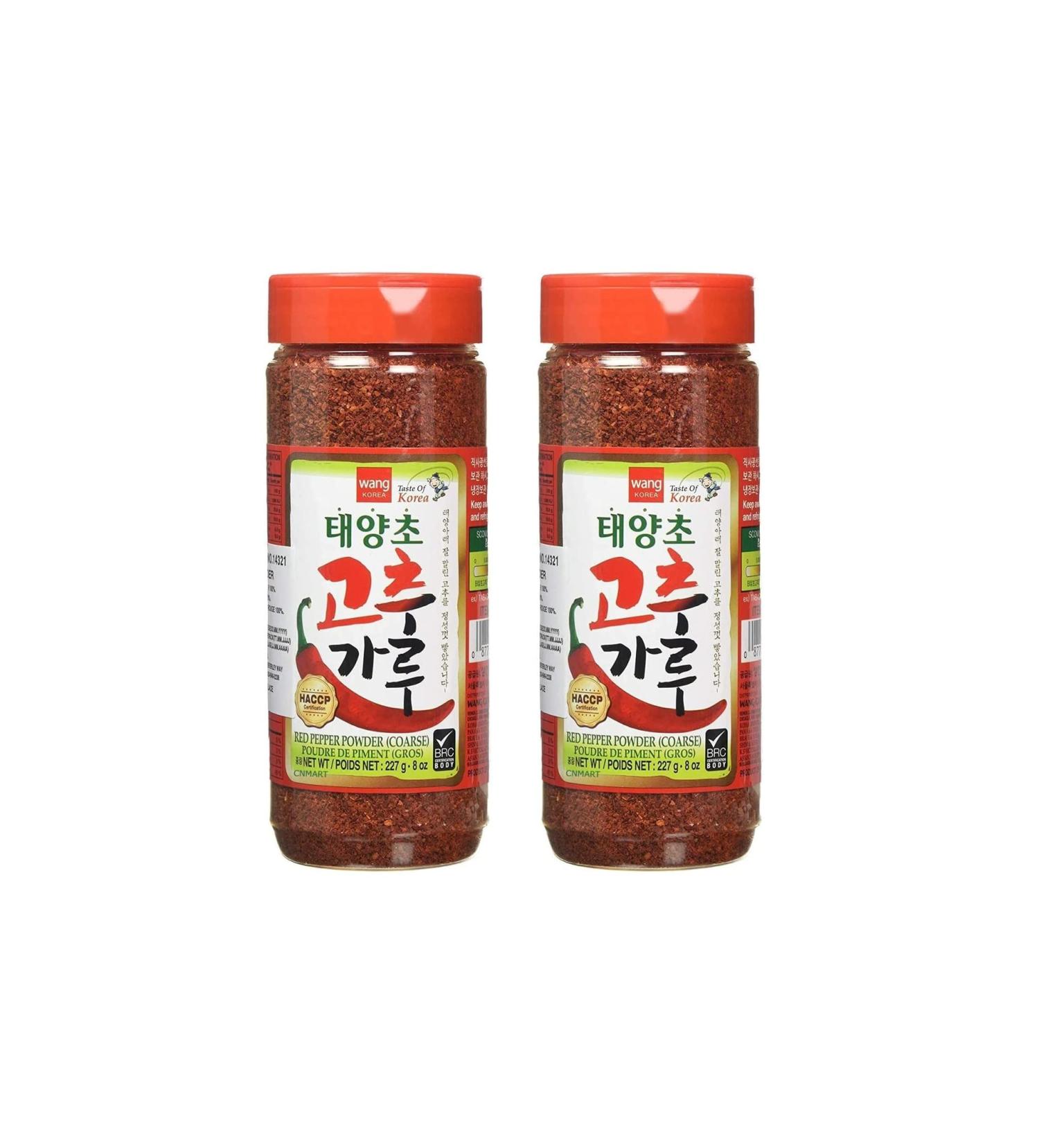 CNMART Wang Red Pepper Powder Coarse 227g (Pack of 2) - Buy Online on GoSupps.com