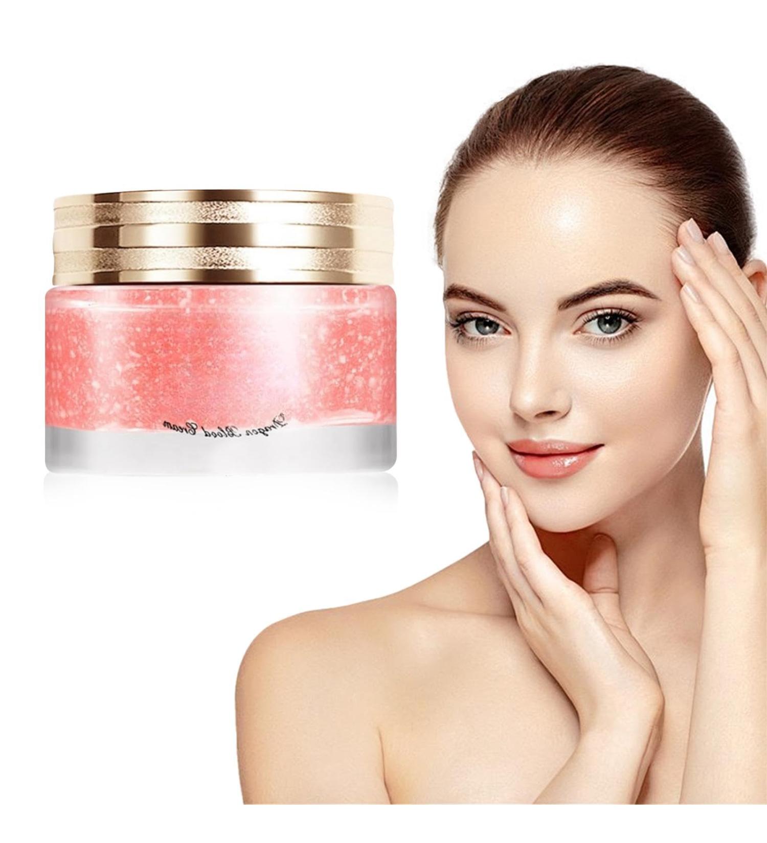 Dragon Blood Simple Cream Retinol Placenta Dragon'S Blood Cream Retinol Cream Dragon Blood Facial Moisturizer Suitable for All Skin Types Day and Night Anti-Aging Moisturizer(50g) - Buy Online on GoSupps.com