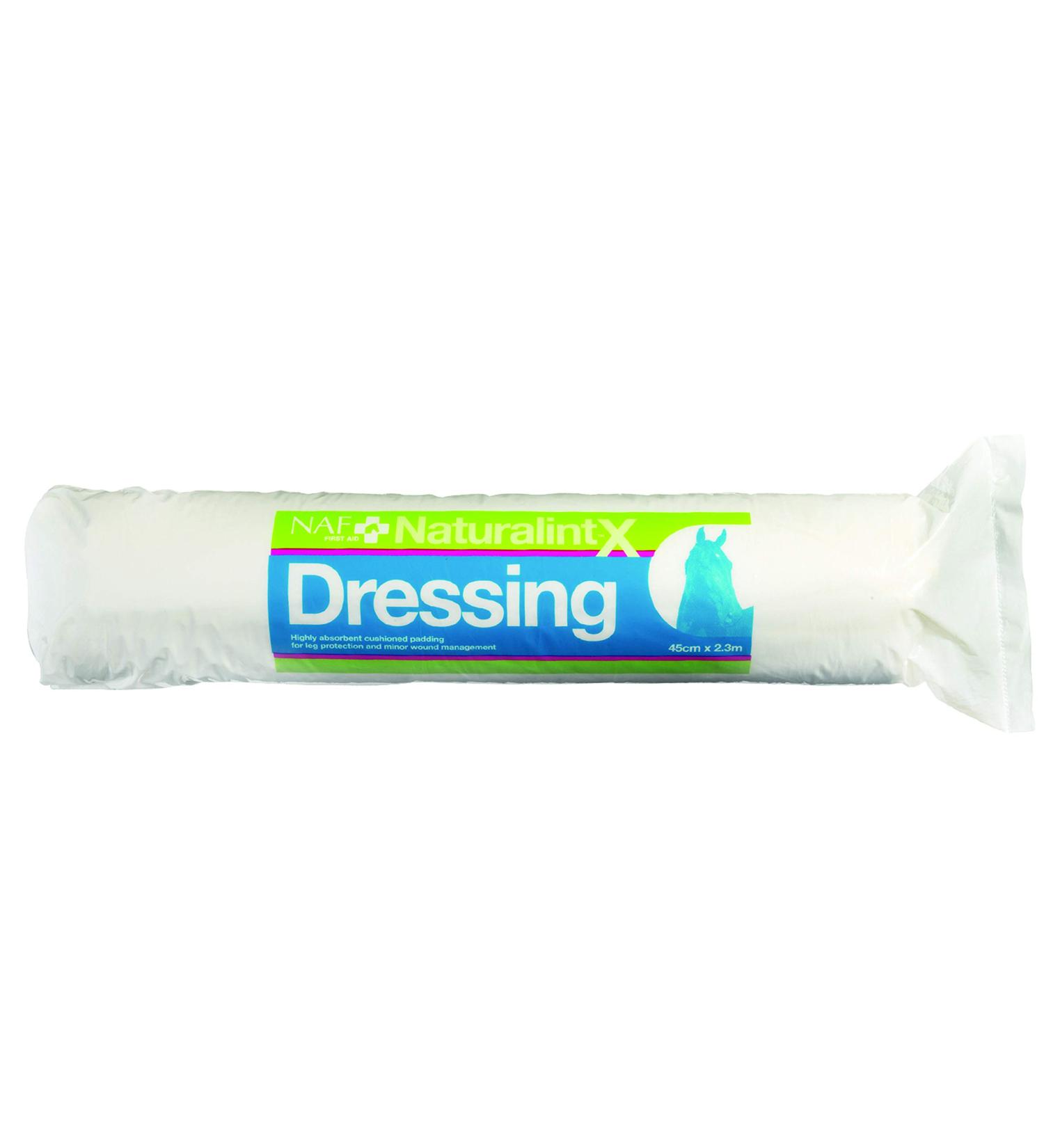 NAF Horse Leg Wound Dressing One Size Colorless