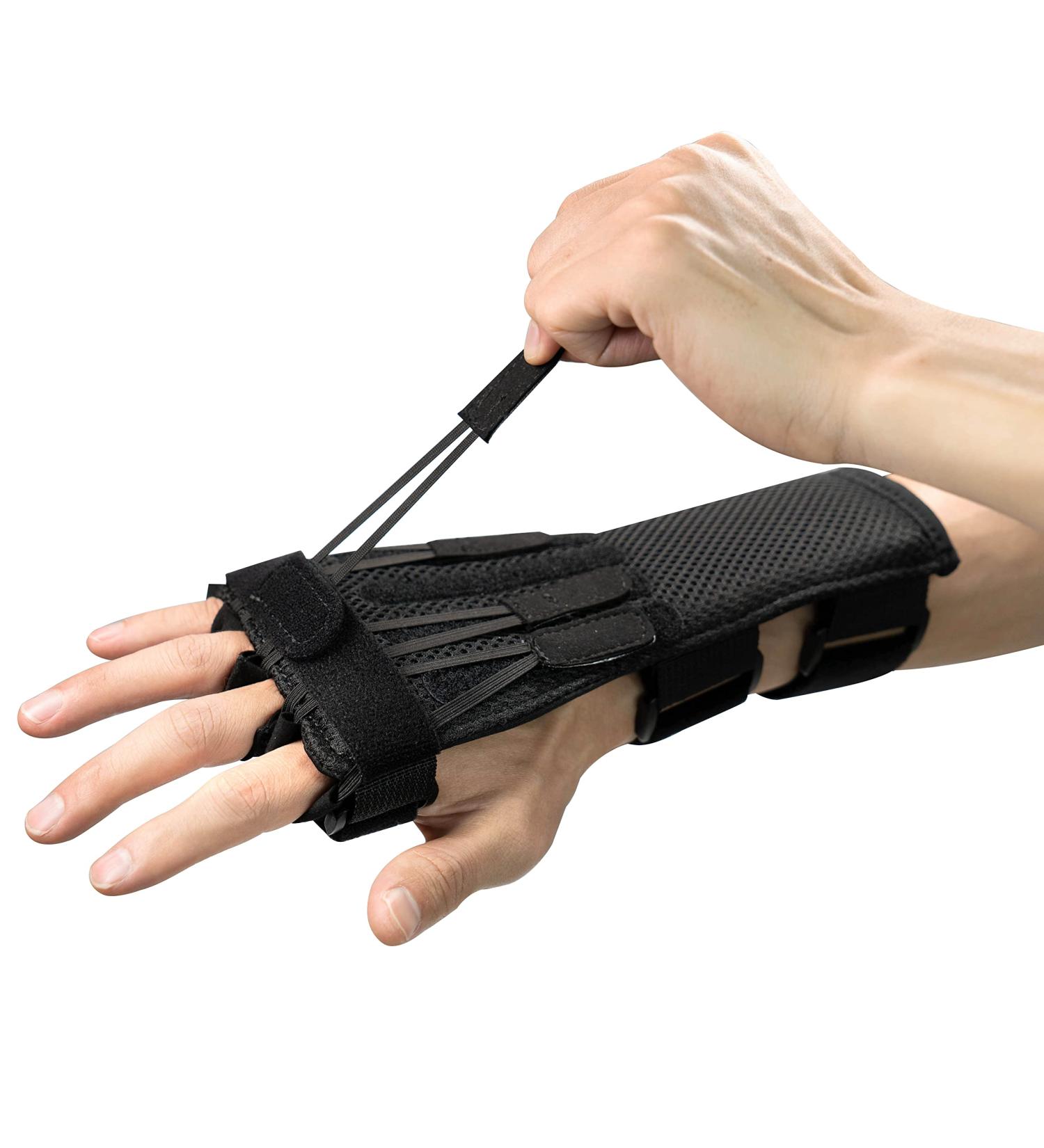 Feamero Radial Nerve Palsy Splint - Adjustable Finger Lift Arm Brace for Drop Wrist & Nerve Injury - Unisex Fit - Left & Right Hand - Buy Online on GoSupps.com