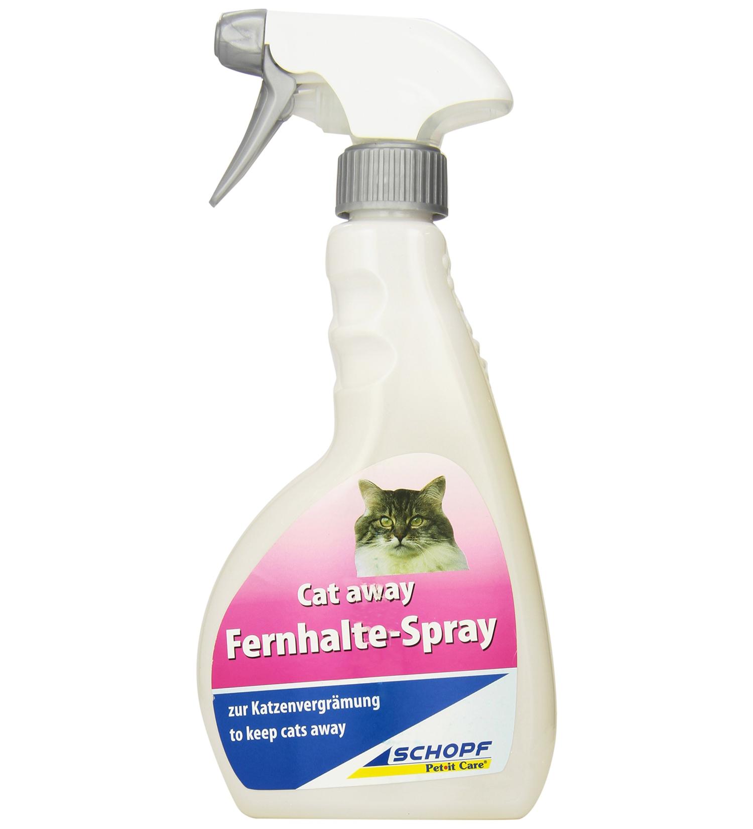 Schopf 310089 Cat Away - Effective Cat Repellent Spray 500ml | International Shipping Available - Buy Online on GoSupps.com