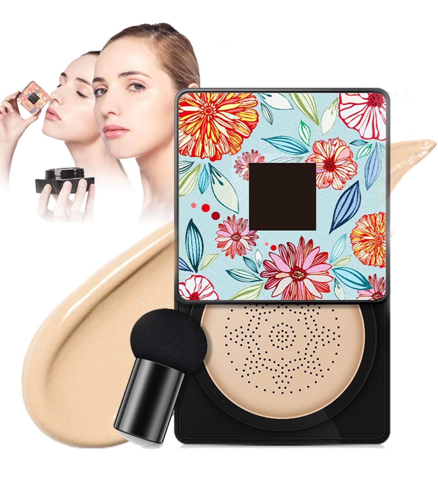 Ushiny Beauty Cream Lasuify Mushroom Head Air Cushion Cc Cream Ushiny Cc Makeup Cc Cream Foundation Lasuify Concealer Air Cushion Cc Cream Mushroom Head (Ivory White) - Buy Online on GoSupps.com