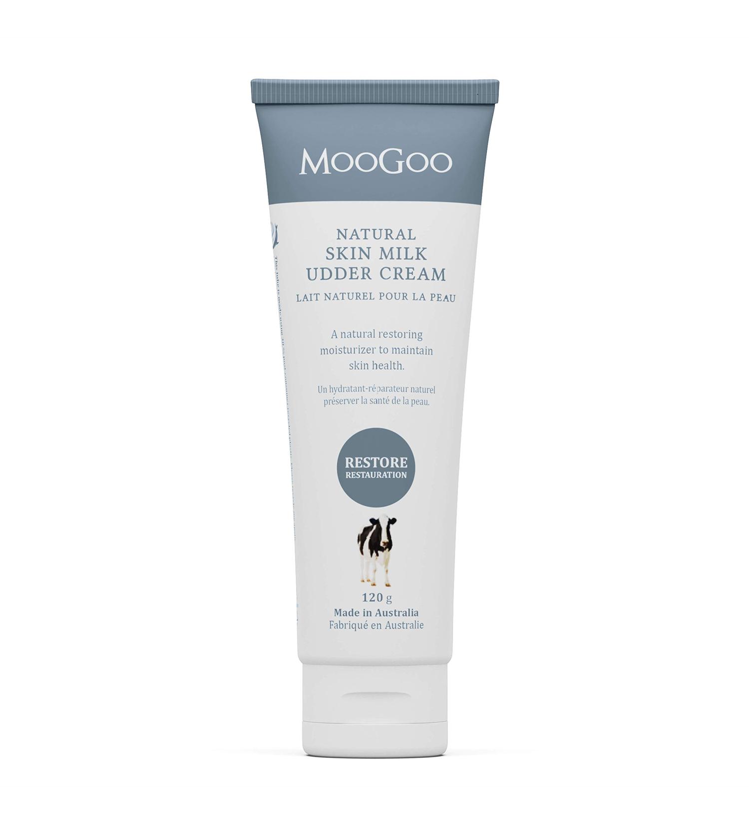 MooGoo Skin Milk Udder Cream - Natural Moisturizing Lotion for Dry & Sensitive Skin | Petroleum Free Paraben Free Cruelty Free - Buy Online on GoSupps.com