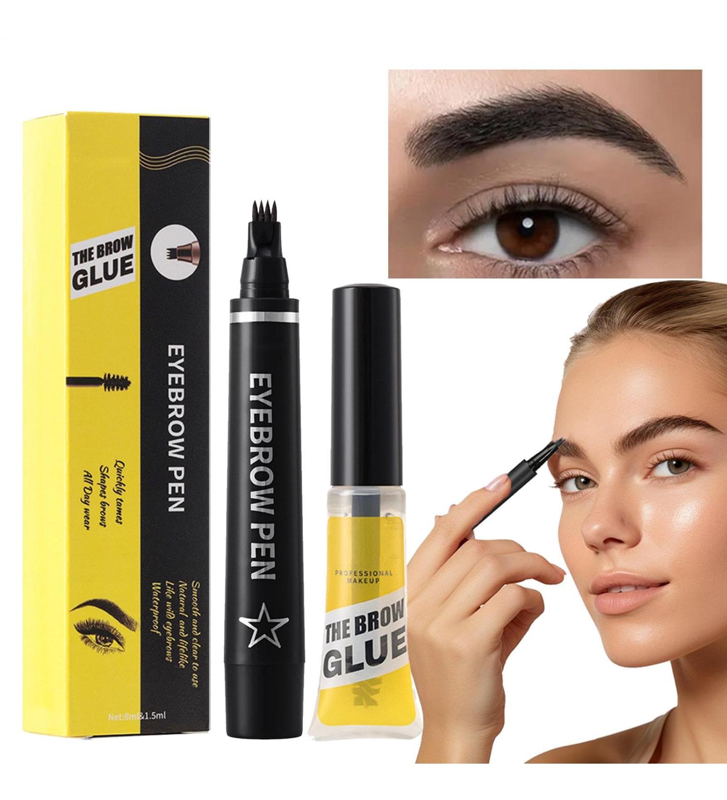  G n rique Eyebrow pencil eyebrow pencils for women - Smudge-proof eyebrow pencil - 4-prong liquid eyebrow pencil with eyebrow gel natural-looking eyebrow pencils for women - Buy Online on GoSupps.com