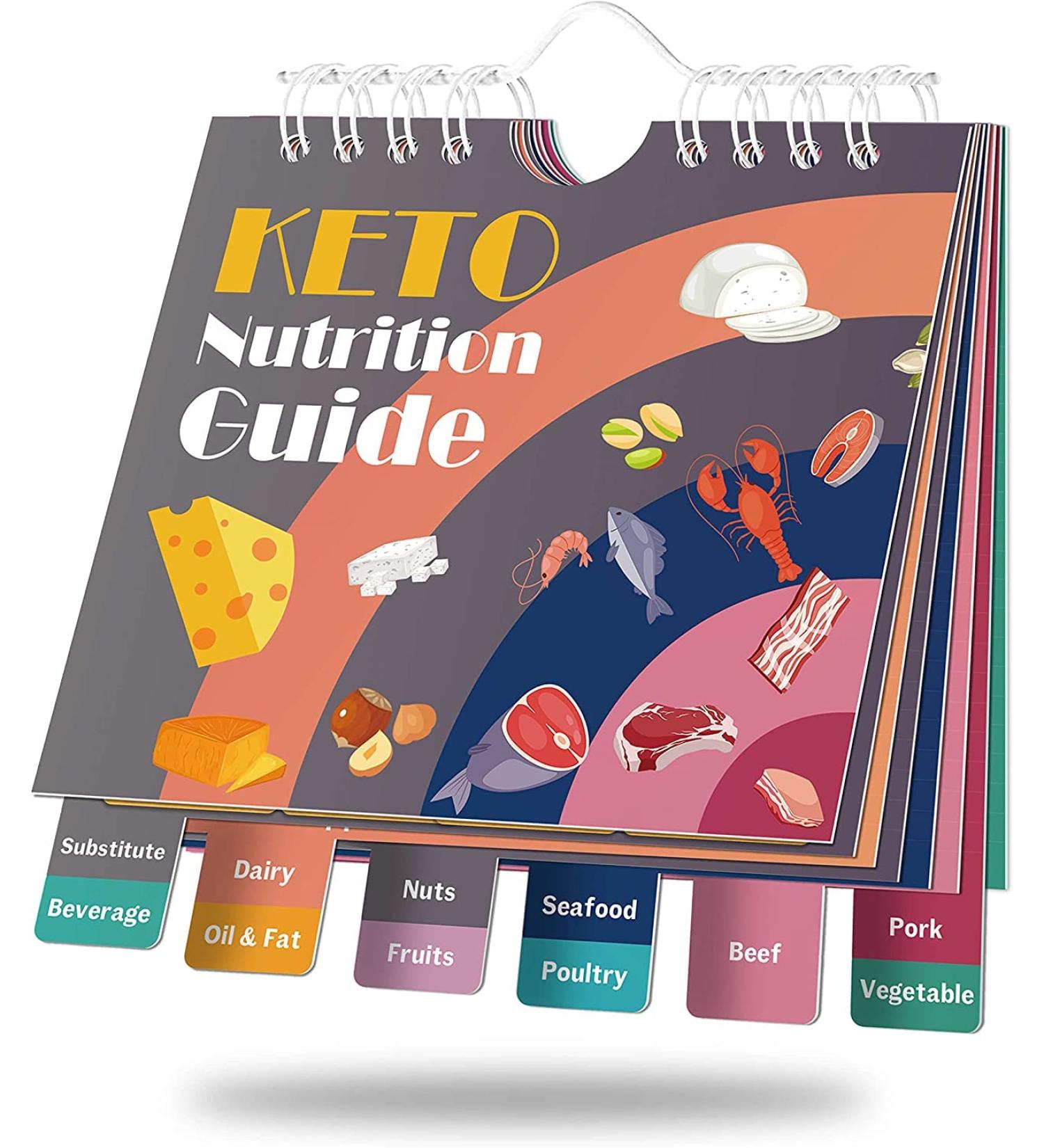 Mini feuilles de triche Keto Livre de 228 keto Food Keto pour d butants liste de nourriture Keto pour d butants liste suppl mentaire de 488 aliments taille facile transporter - Buy Online on GoSupps.com