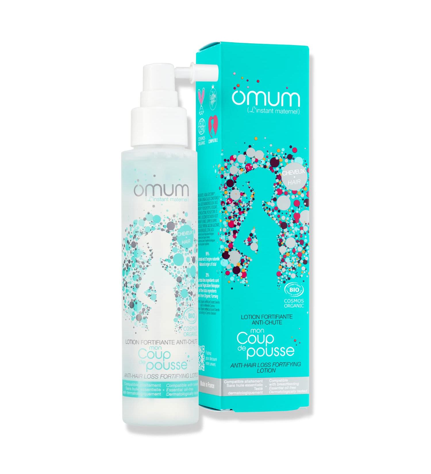 OMUM Mon Coup De Pousse - Natural Organic Hair Loss Lotion | Strengthening Treatment - 100ml - Buy Online on GoSupps.com