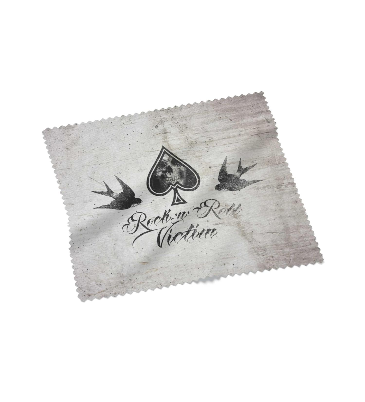 Urban Backwoods Rock n Roll Victim 83 Hate Couture Microfiber Cloth - Glasses Cleaning Cloth