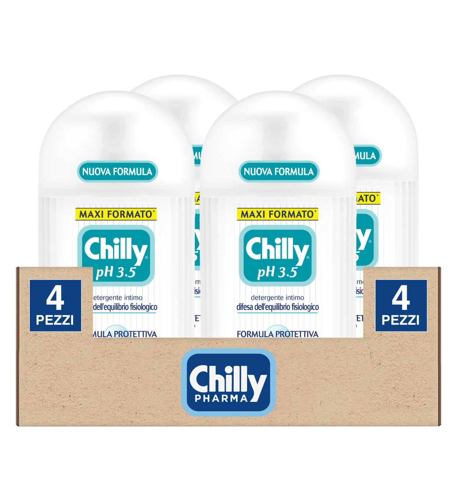 Chilly Chilly Underwear Cleanser Odor Protection Formula Defends Physiological Balance - 1200 Wipes 300ml Underwear