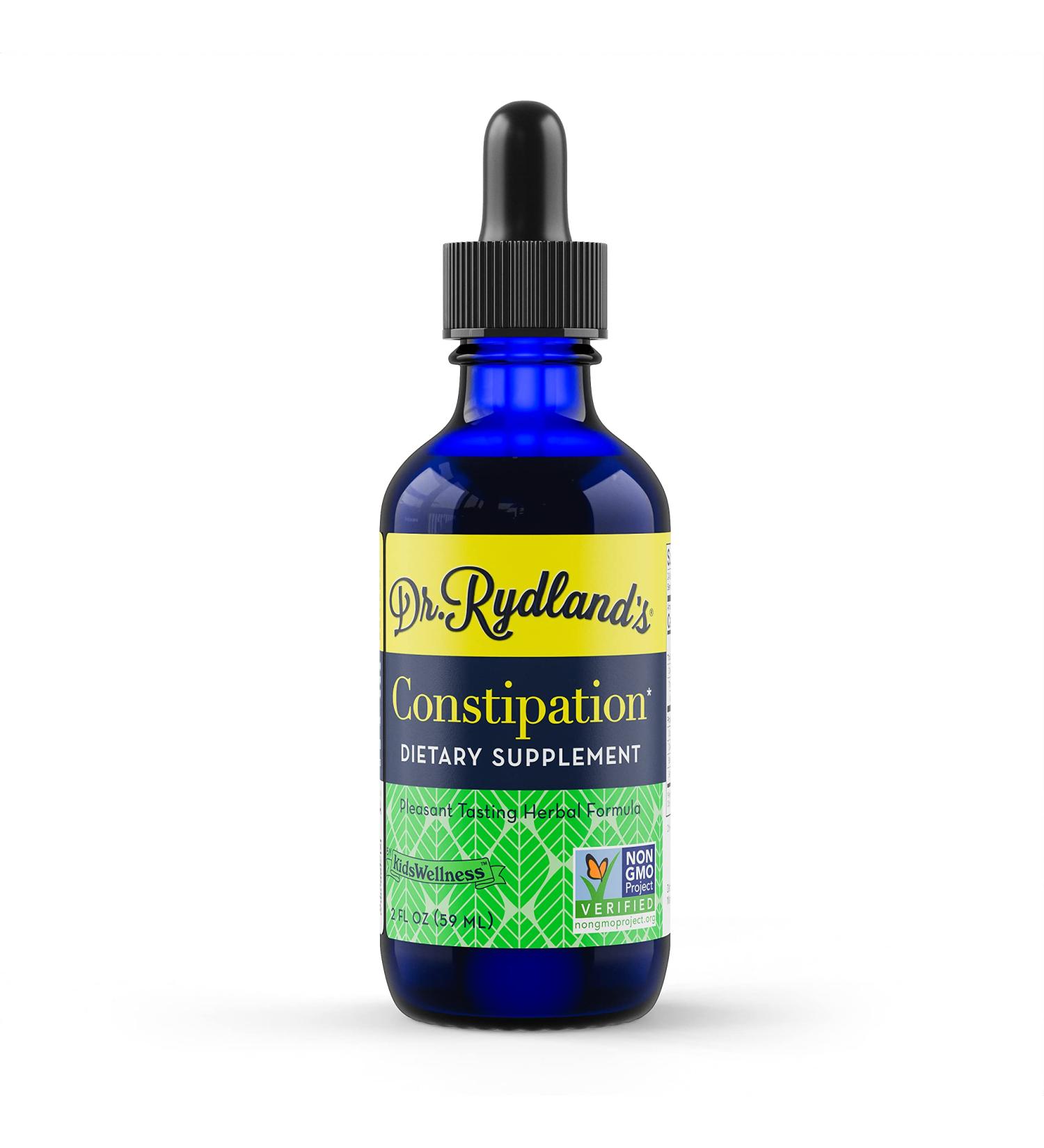 Dr. Rydland's Herbal Supplement | Created by KidsWellness | Great for Infants to Adults| Constipation | Relieves Occasional & Chronic Constipation and Infrequent Hard Stools | 2 Ounce Bottle - Buy Online on GoSupps.com