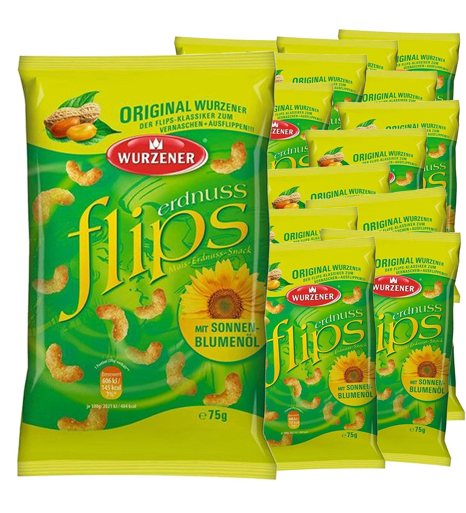 14x75g Wurzener Oreznuß Flips - Nutty Snack 14 Pack | International Shipping Available - Buy Online on GoSupps.com