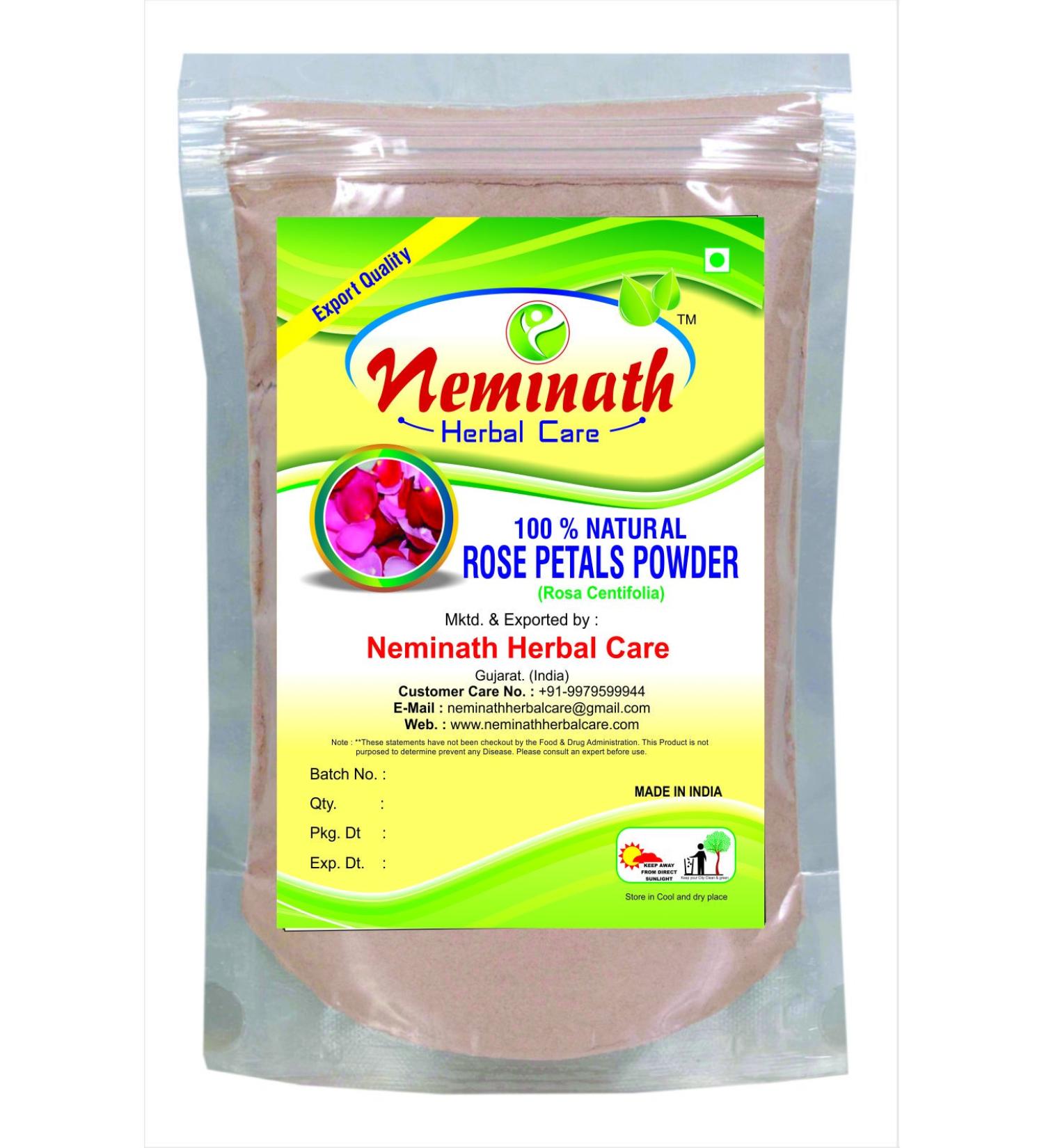 Pure Rose Petals Powder (Rosa Centifolia) - 1/2 LB for Facial Mask | 227g Organic Skincare - Buy Online on GoSupps.com
