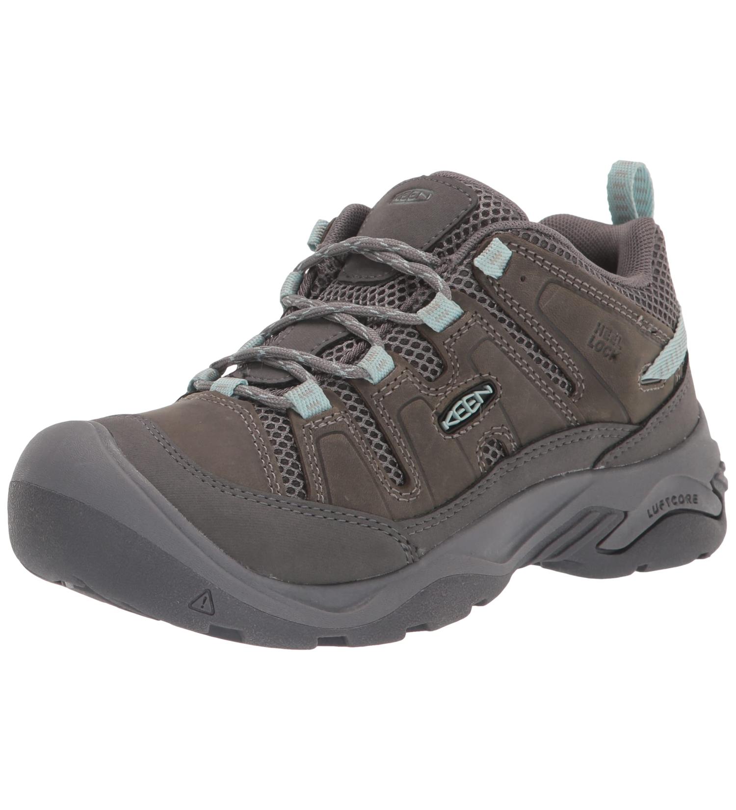 KEEN Women's Circadia Vent Low Height Hiking Shoes - Steel Grey/Cloud Blue (Size 8) - Buy Online on GoSupps.com