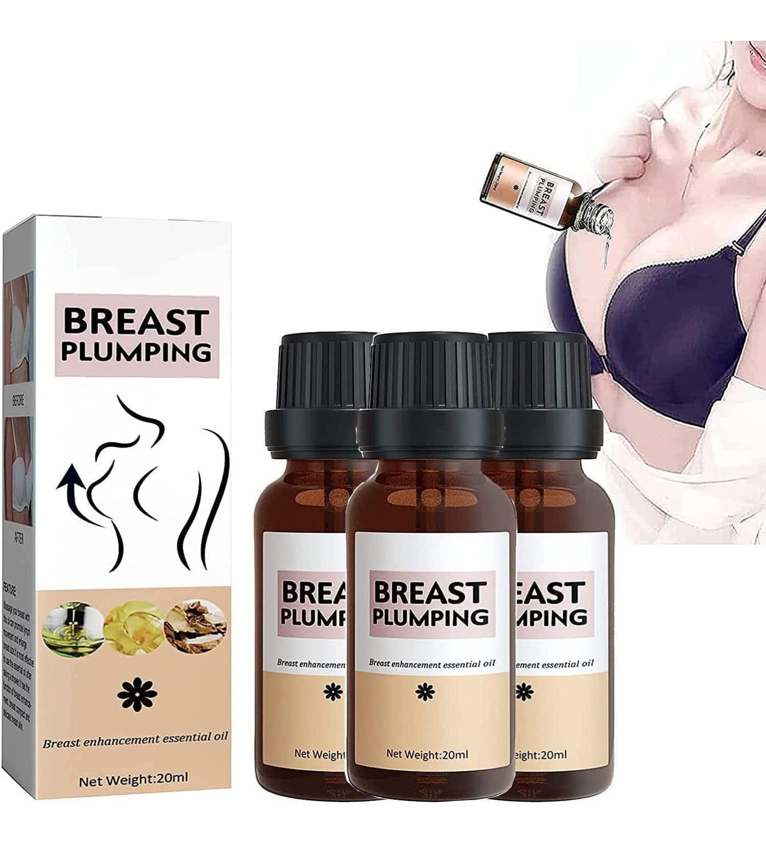 5PCS SizeUp Bustplate Herbal Massage Oil - Curvy Beauty Korean Bust Enhancement Oil - Buy Online on GoSupps.com