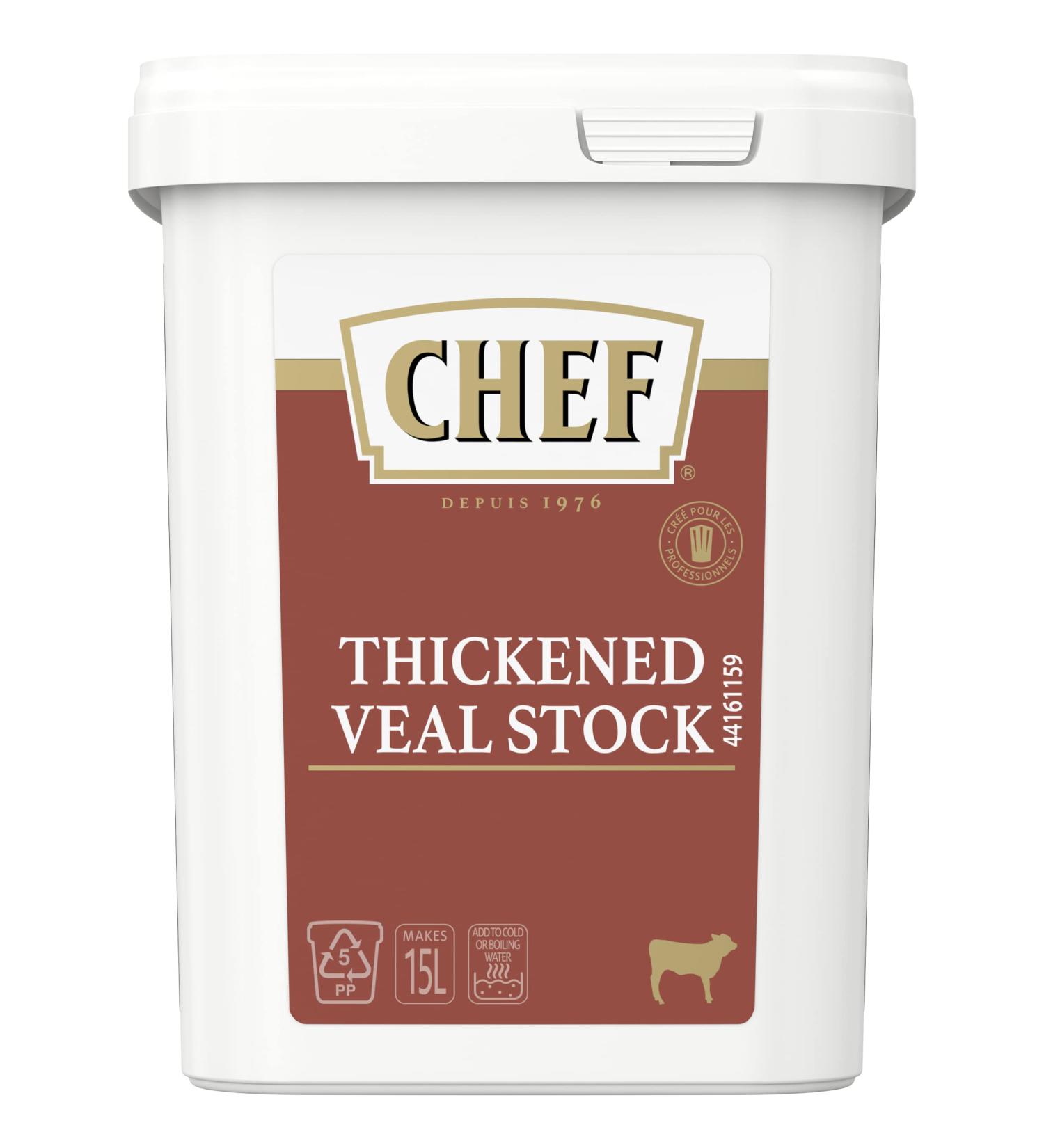 Chef Thickened Veal Jus Sauce Mix - 2x900g | Premium Quality, Easy to Use - Buy Online on GoSupps.com