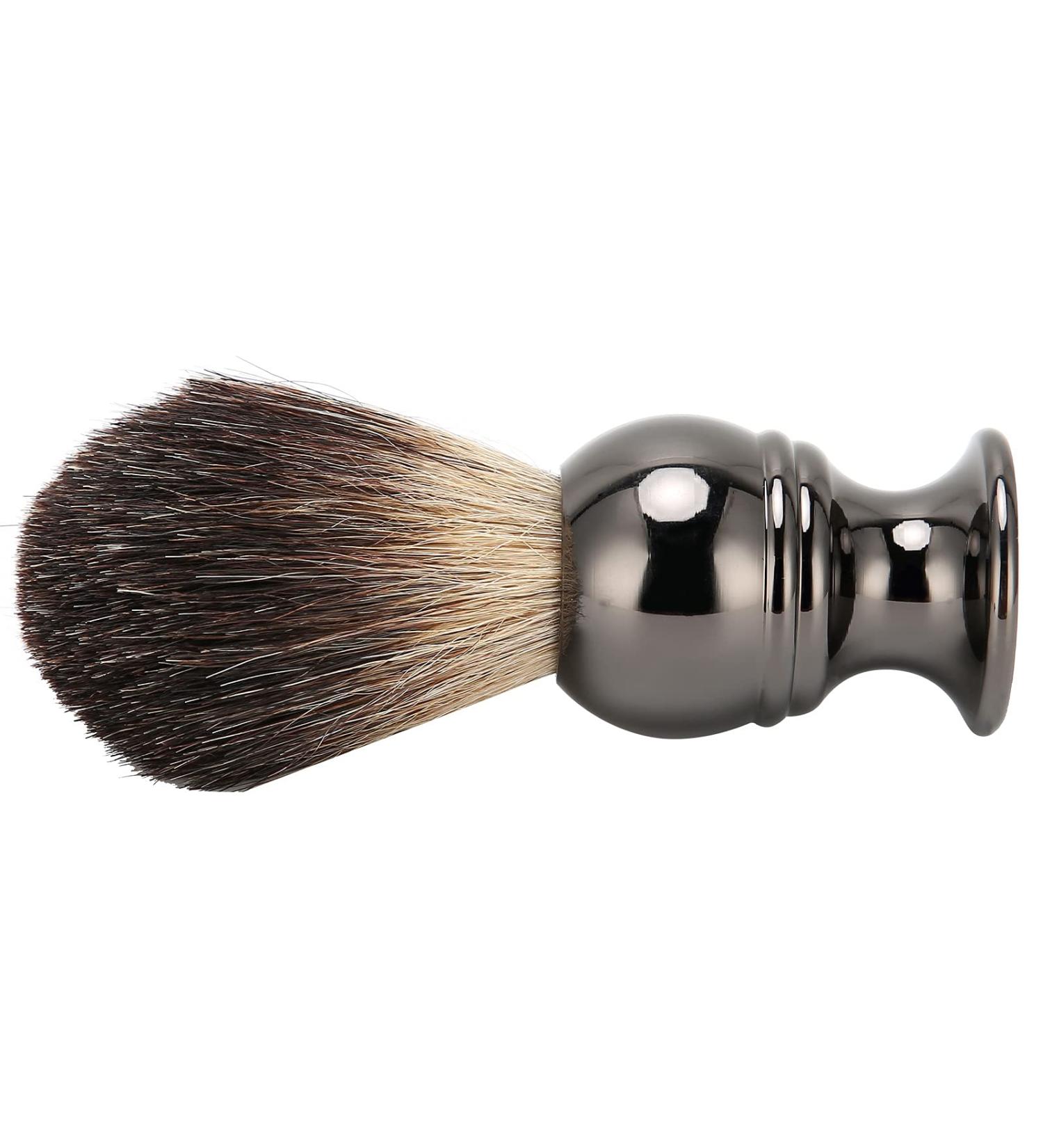 Ergonomic Razor Brush for Men | Portable & Skin-Friendly Shaving Brush for Home & Travel - Buy Online on GoSupps.com