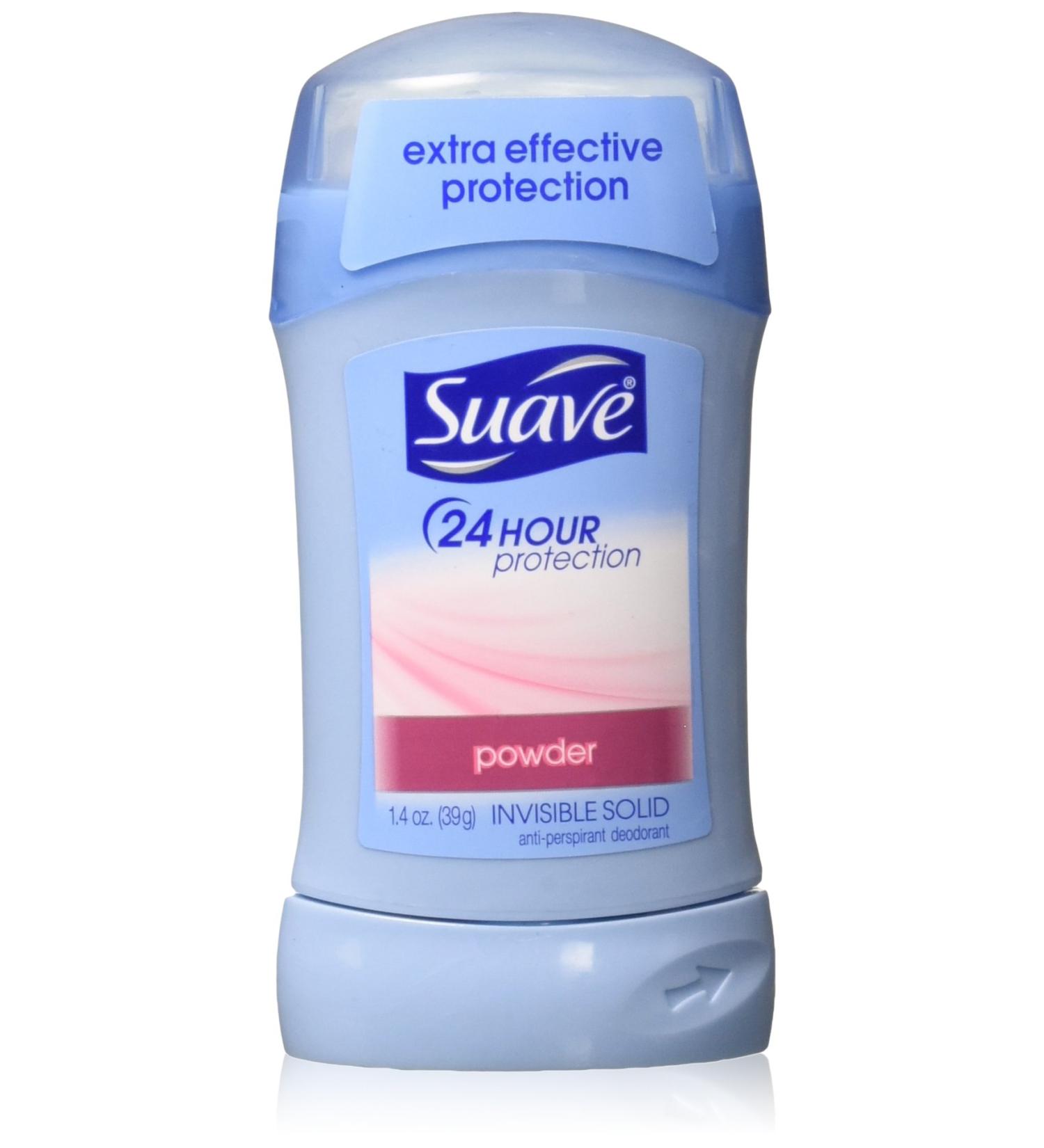 Suave Antiperspirant Deodorant Invisible Solid Powder 2.6 oz, 1.4 oz, Pack of 2 - Buy Online on GoSupps.com