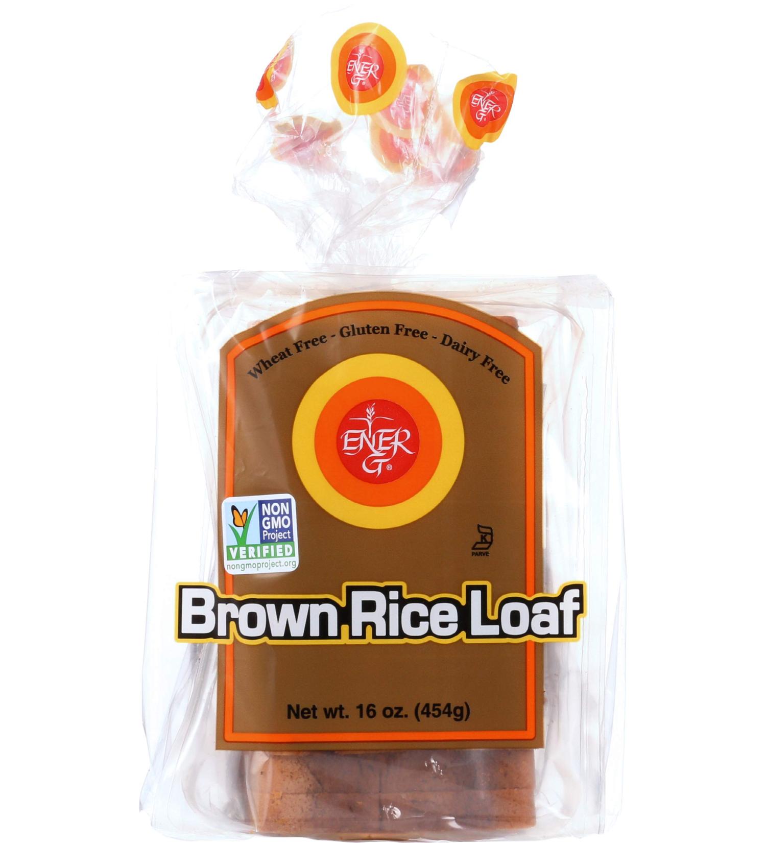 Ener-G Foods Brown Rice Loaf 16 oz - Gluten-Free Bread Option - Buy Online on GoSupps.com