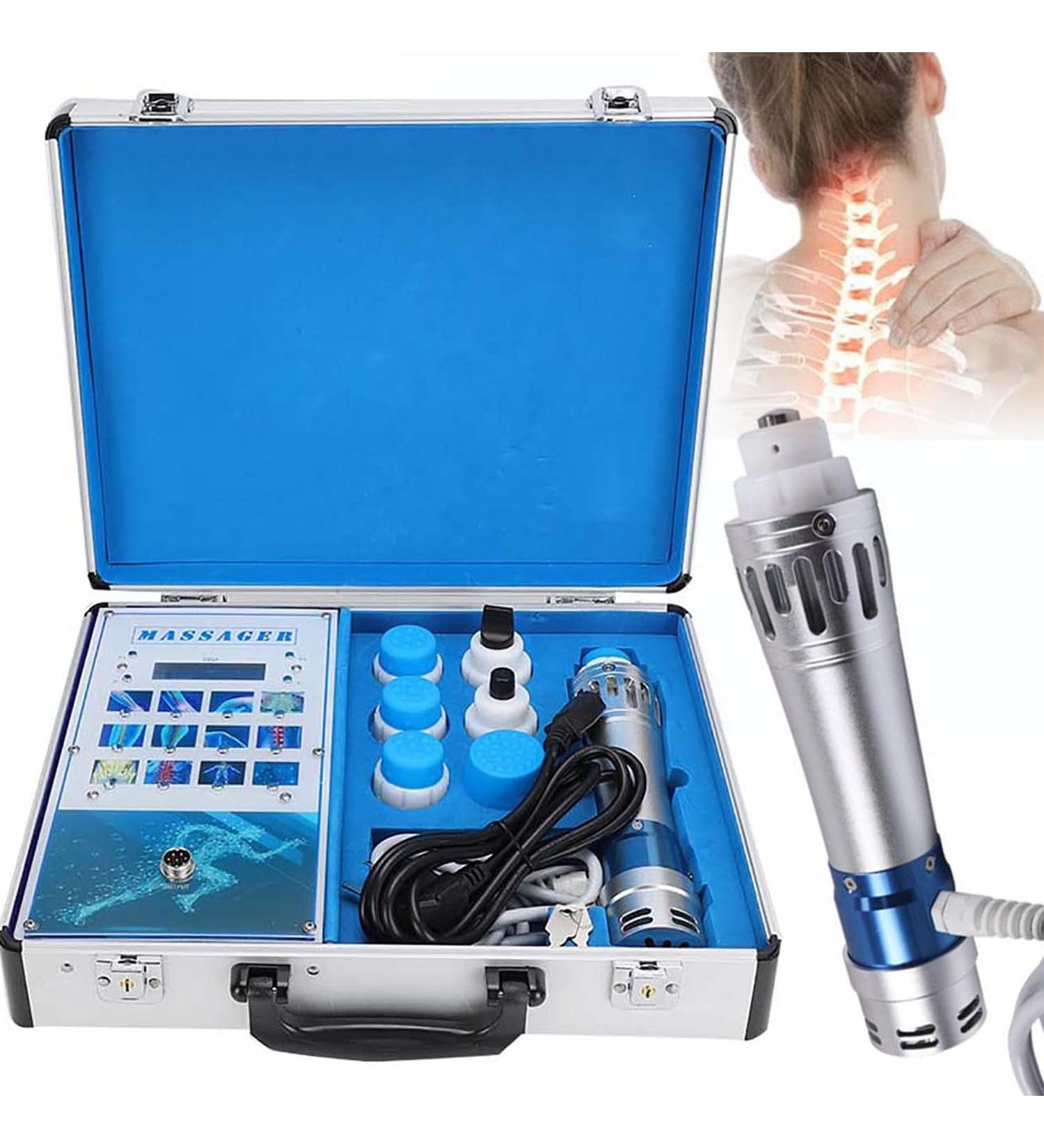 Multifunctional Shock Wave Therapy Equipment | Pain Relief ED Treatment & Muscle Massage Device - Shop Now - Buy Online on GoSupps.com