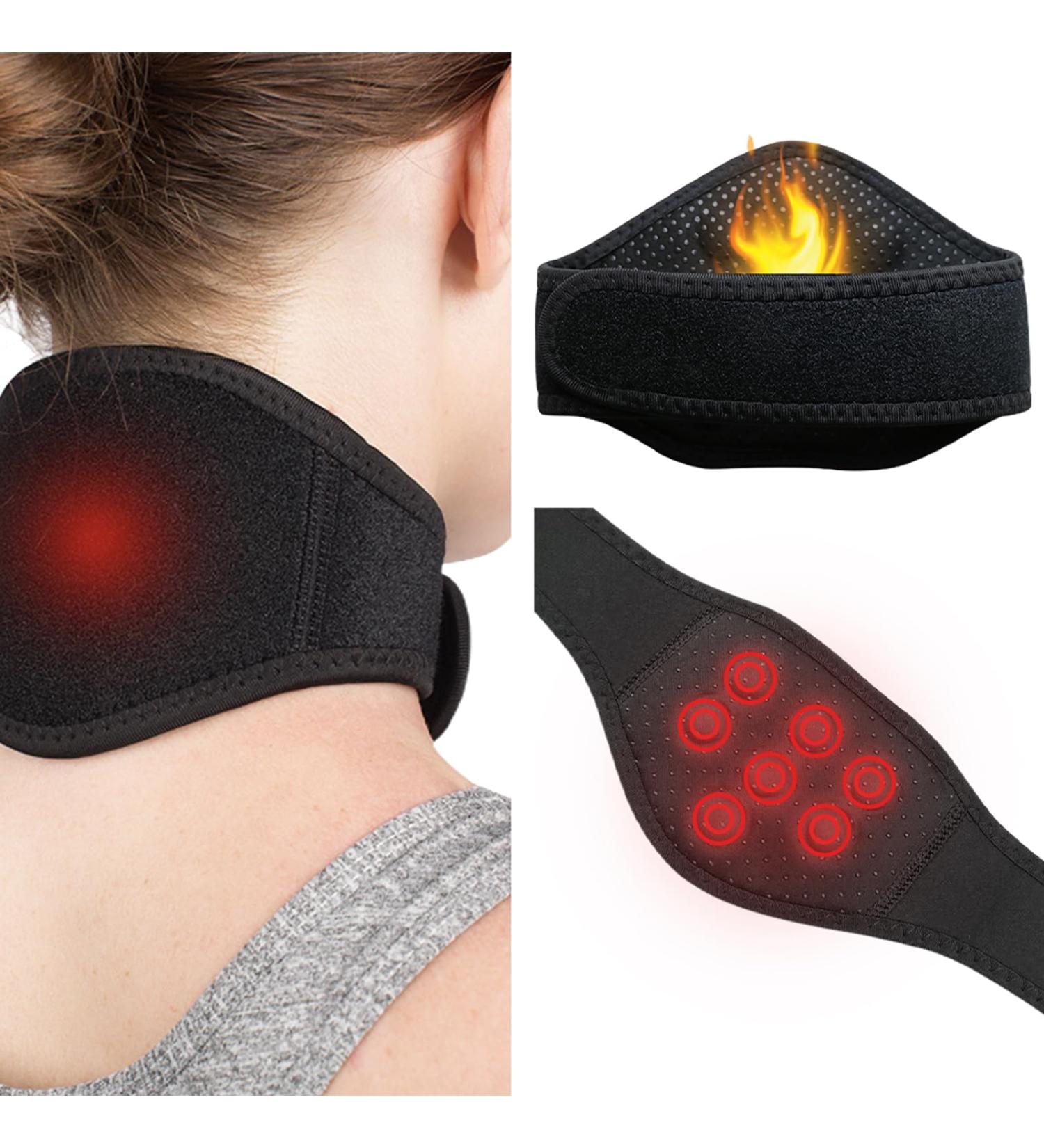 Buy Heated Neck Warmer - Magnet Therapy Neck Support & Pain Relief | Winter Protection & Thermal Insulation - Buy Online on GoSupps.com