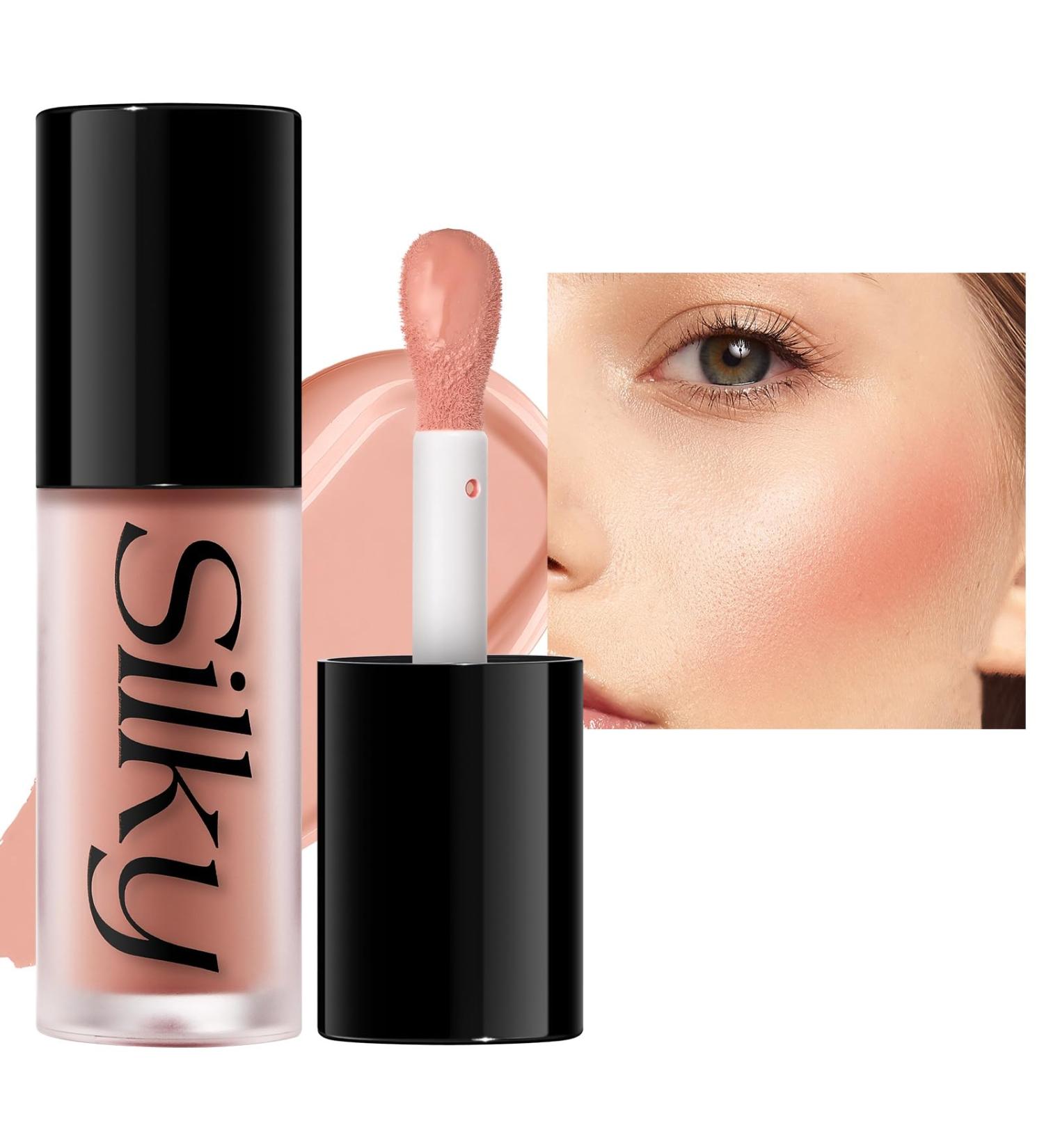 Liquid Blush Soft Cream Blush for Cheeks Natural-Looking Matte Makeup Blush Stick Long-lasting Dewy Cheek Tint For High-pigment Color Moisturizing & Lightweight Blendable Face Blush Makeup (#01 1PC) #01 1 g (Pack of 1) - Buy Online on GoSupps.com