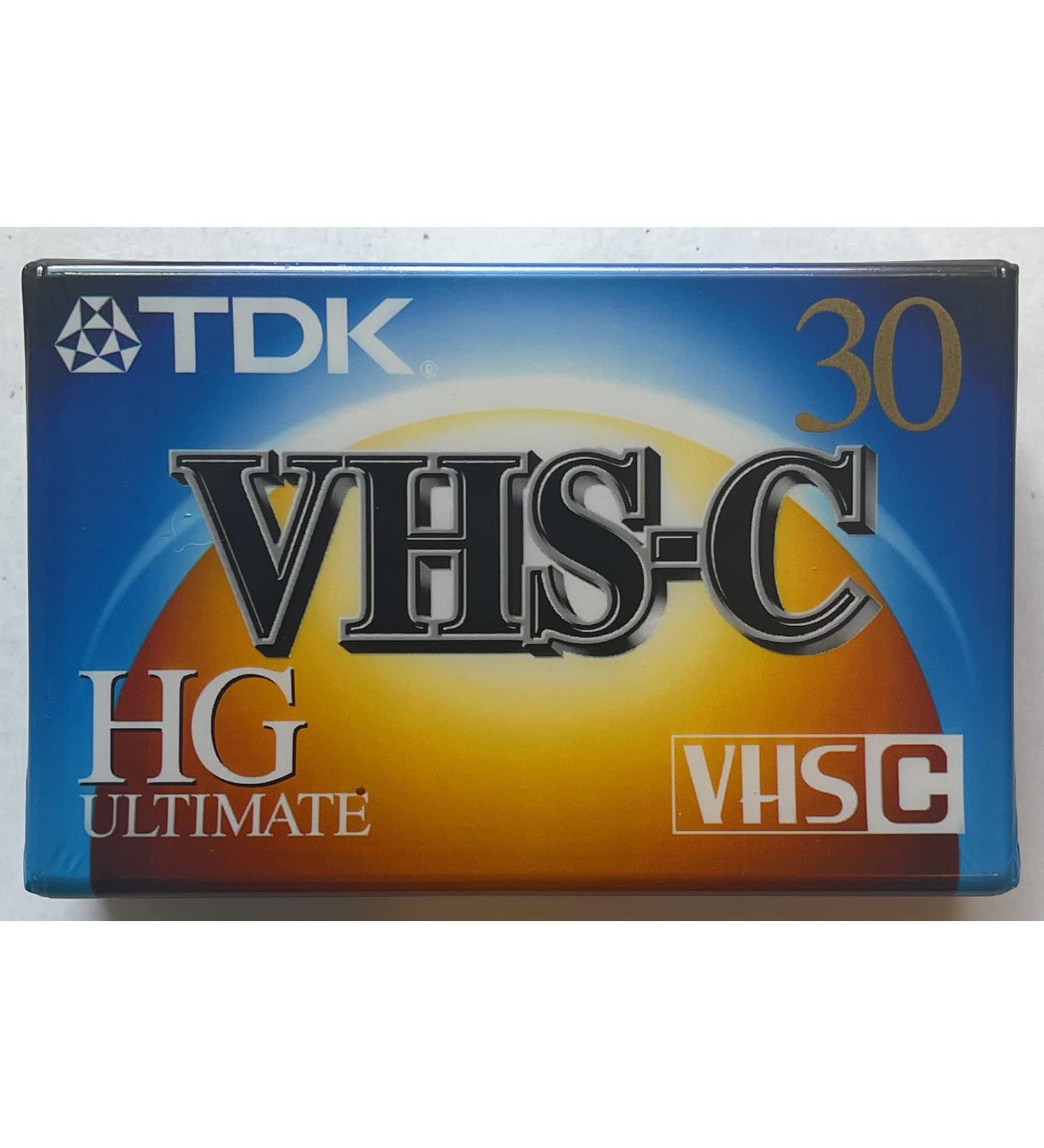 TC30EHG VHS-C Analog Videocassette