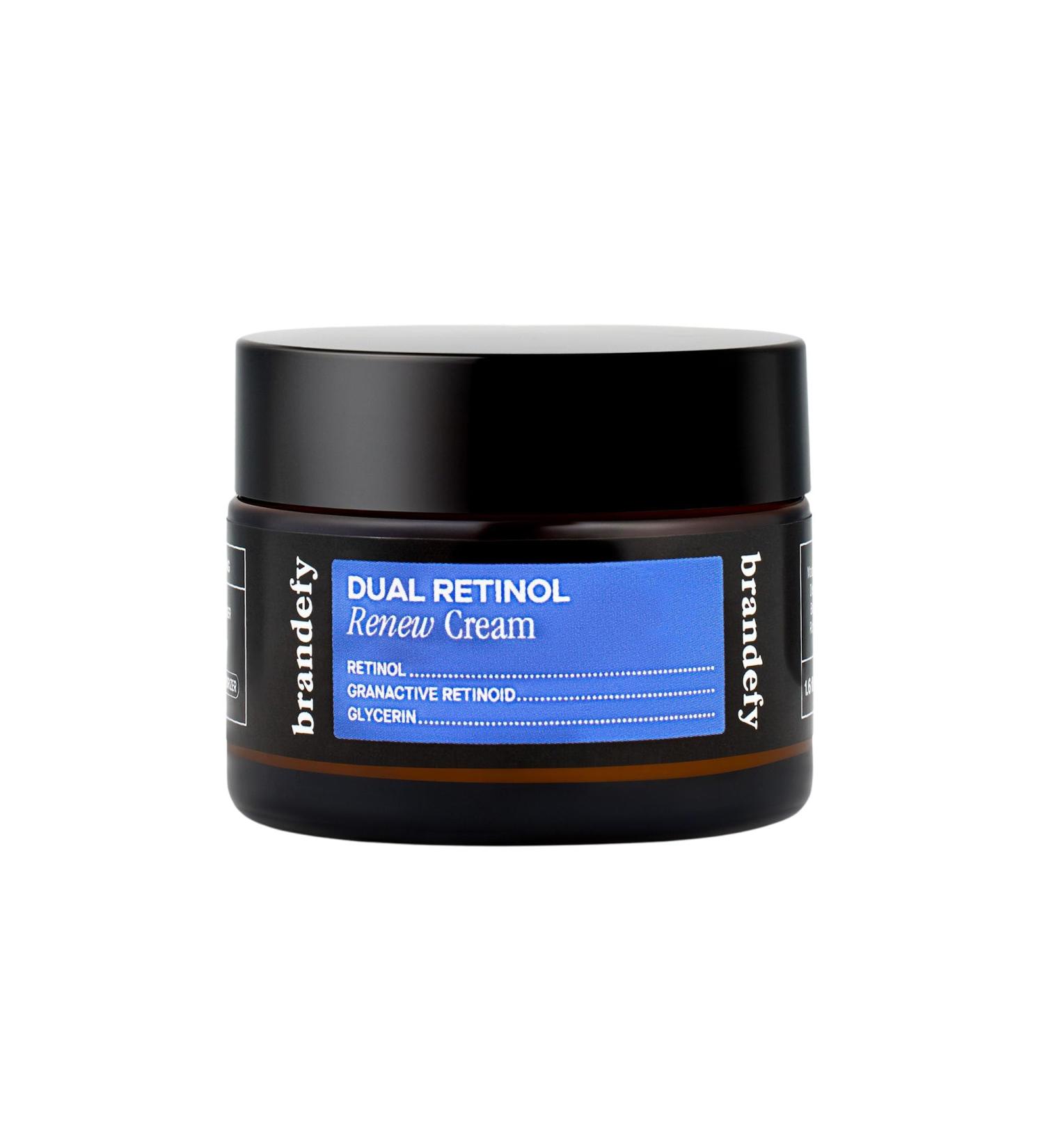 Buy Dual Retinol Renew Cream - 0.3% Retinol & 1% Granactive Retinoid | US Made | 1.6oz - Anti-Aging Skincare - Buy Online on GoSupps.com