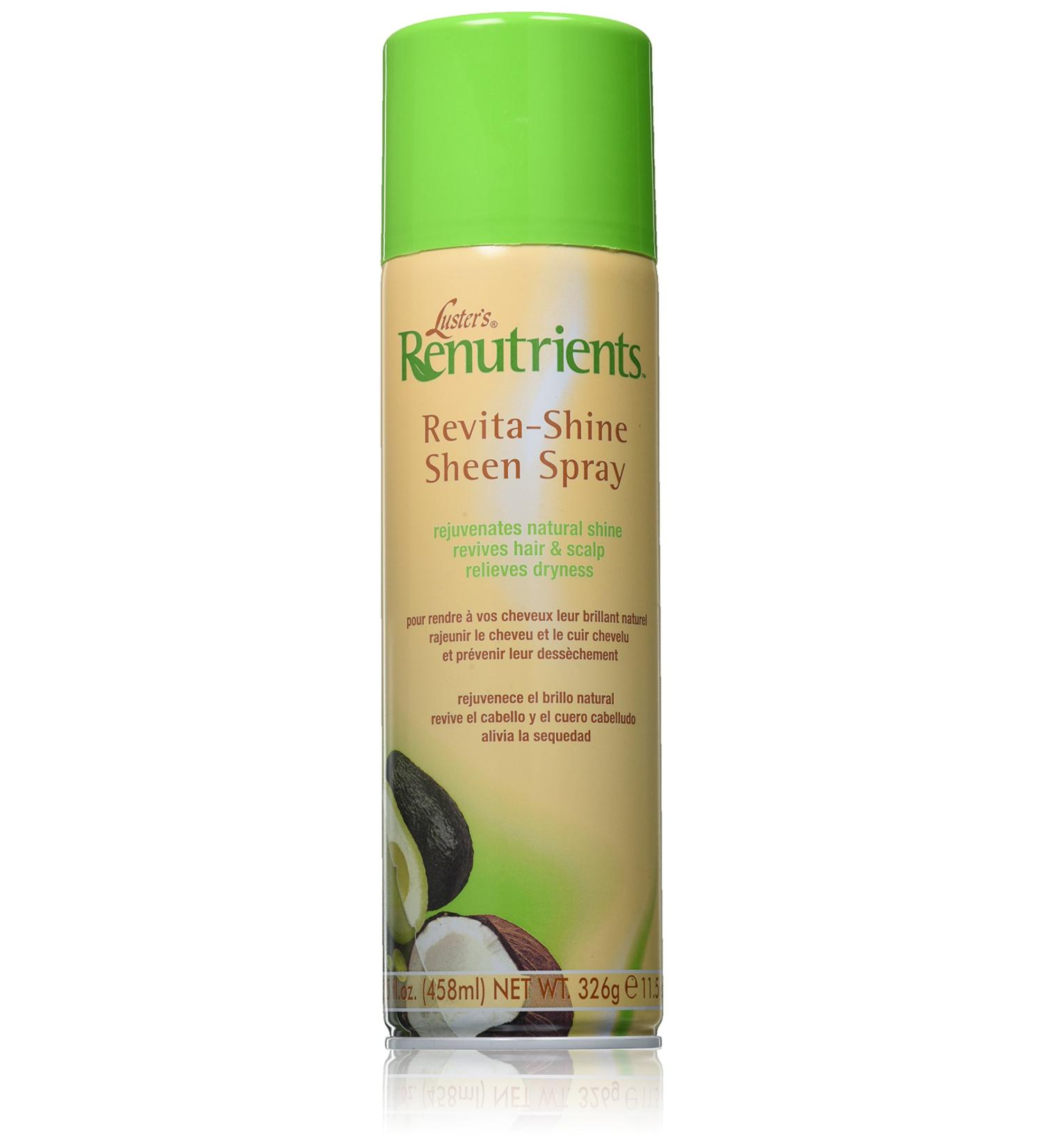 Luster's Renutrients Sheen Spray Revita-Shine 458ml - Adds Luminous Shine to Hair - Buy Online on GoSupps.com