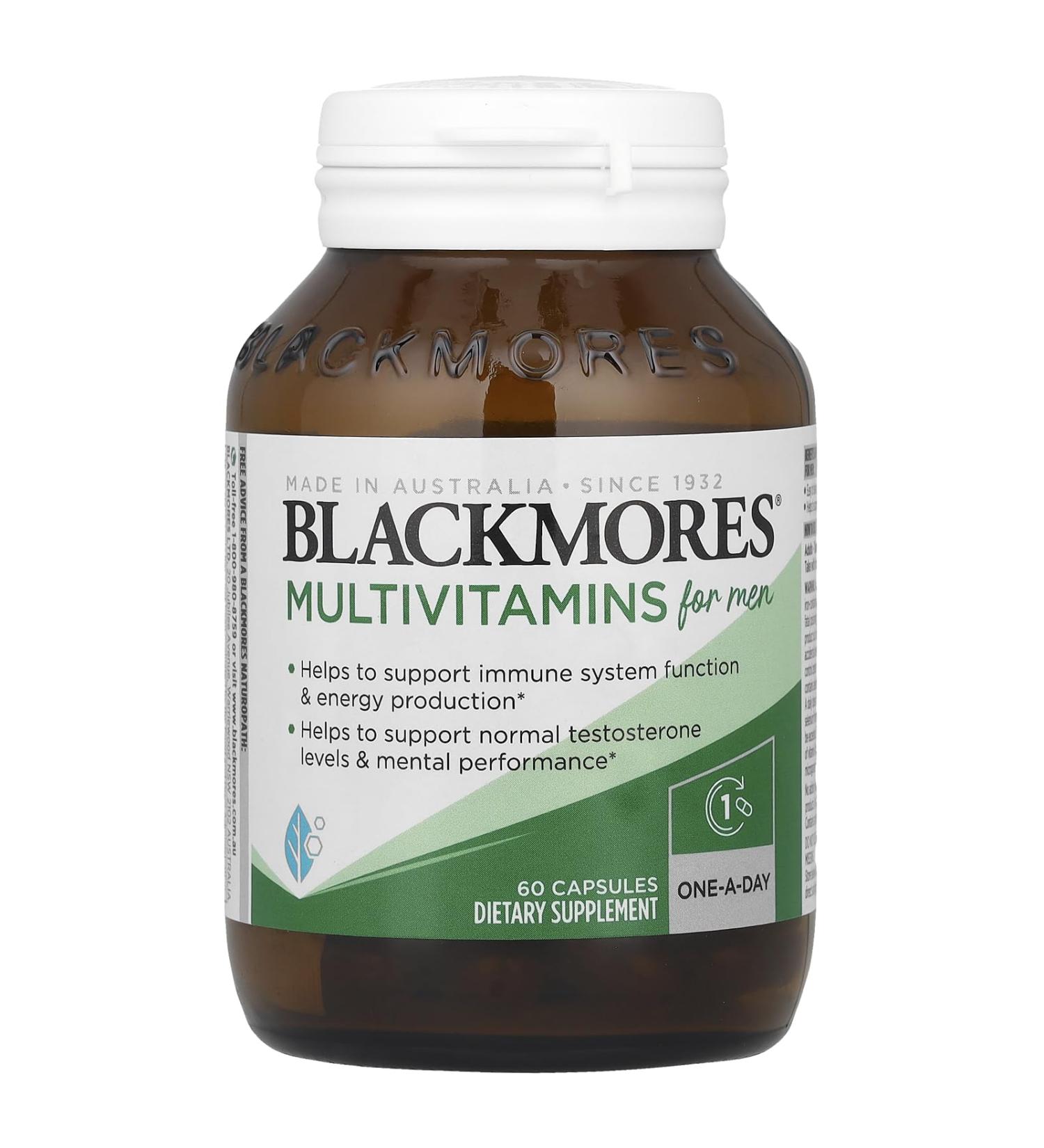Blackmores Multivitamins for Men 60 Capsules