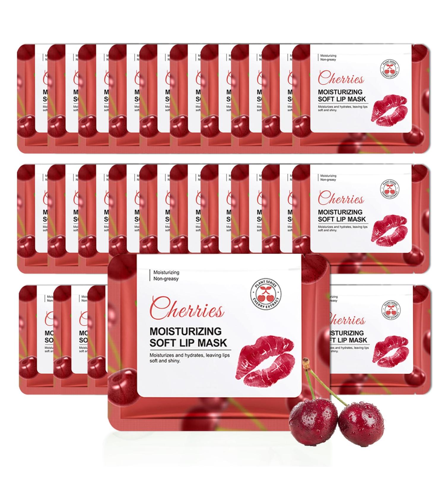 30PCS Moisturizing Lip Masks Set Overnight Bulk Lip Patches Long-lasting Hydrating Sleeping Lip Plumping Masks for Women 01 A1 - Buy Online on GoSupps.com