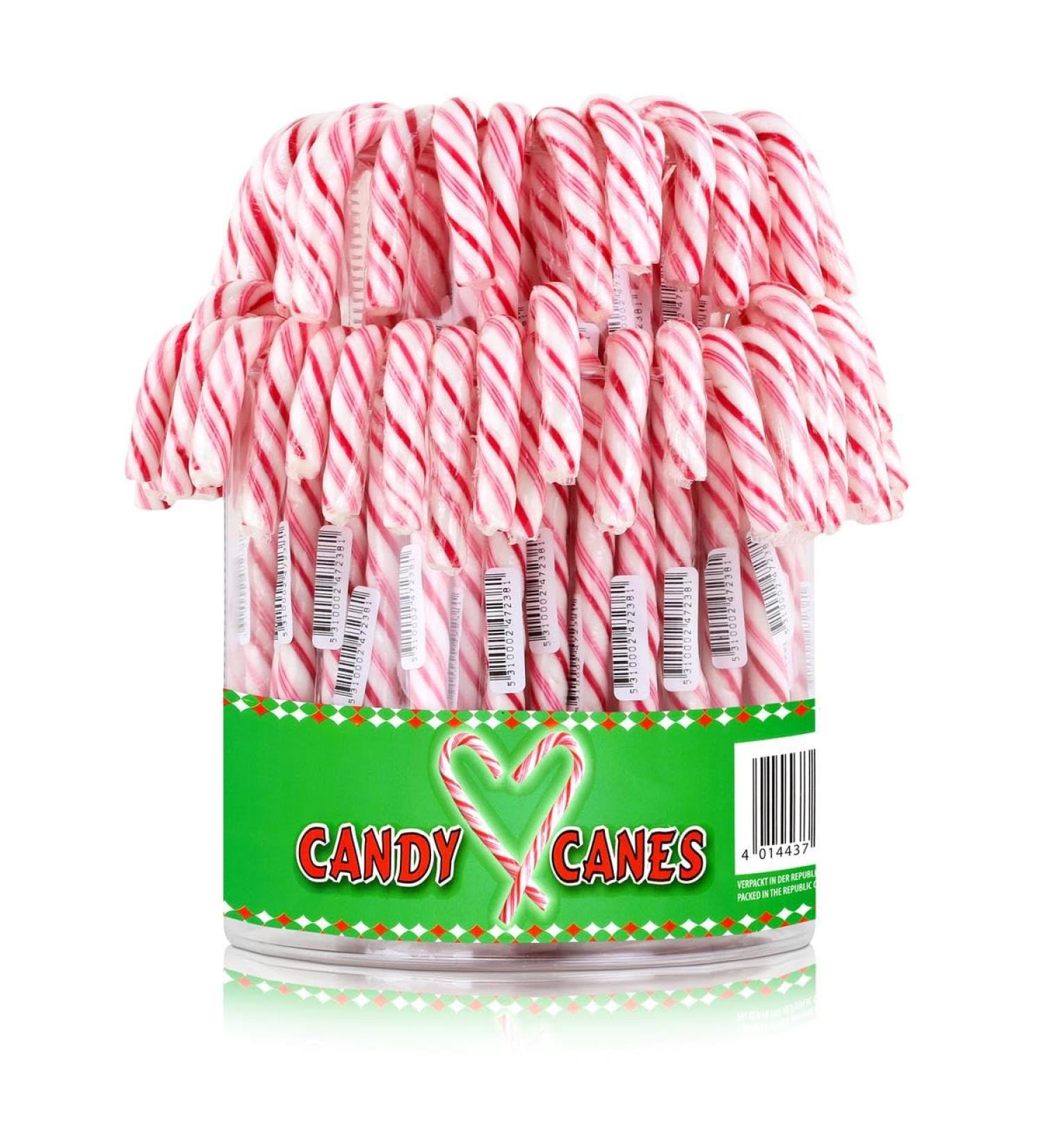 Hamlet Candy canes red and white tubo of 72 - Buy Online on GoSupps.com