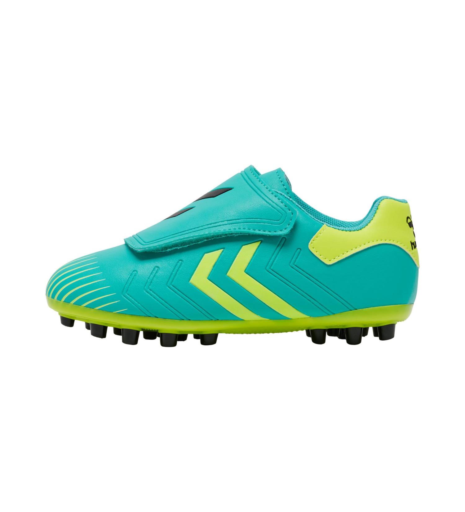 Hummel Multisports Shoe Hattrick MG for Kids - Lightweight Football Shoe Size 34 EU in Scuba Blue - International Shipping Available - Buy Online on GoSupps.com