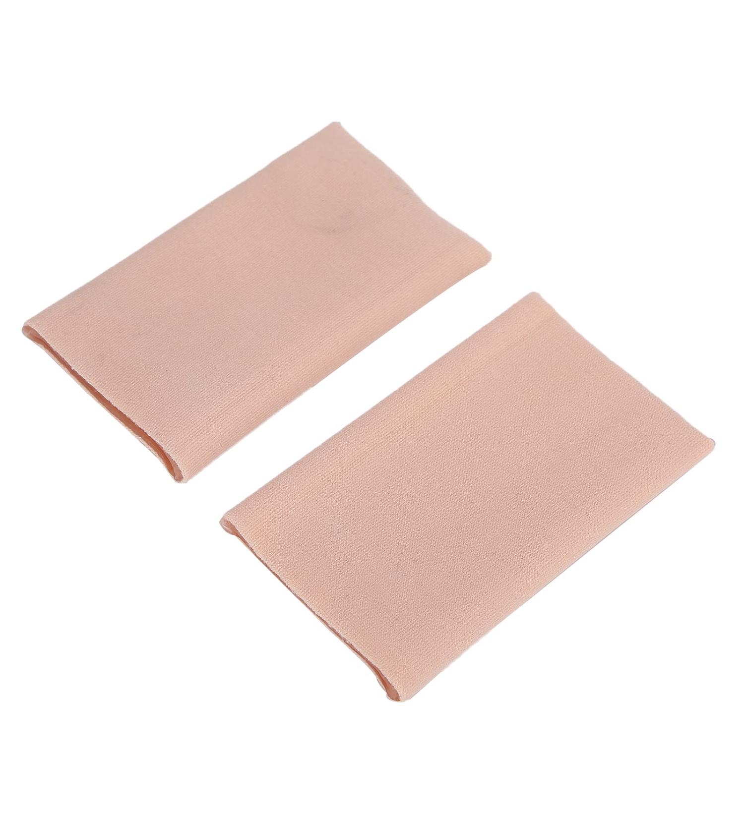 Verdant Touch Heel Protector Sleeves - Moisturizing Socks for Cracked Heels Dry Feet - Soft and Comfortable - Reusable - Beige - One Size - 2 Pack - Buy Online on GoSupps.com