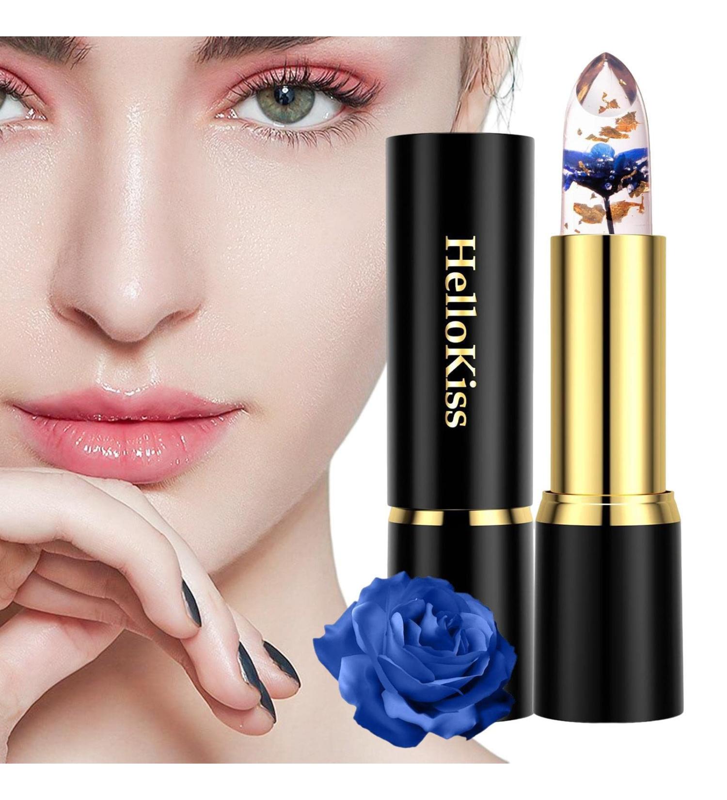 Flower Gelee Lipstick - Temperature Color Changing Gloss | Hydrating Tinted Lip Balm for Holiday Gifts | Teksome 01 - Buy Online on GoSupps.com
