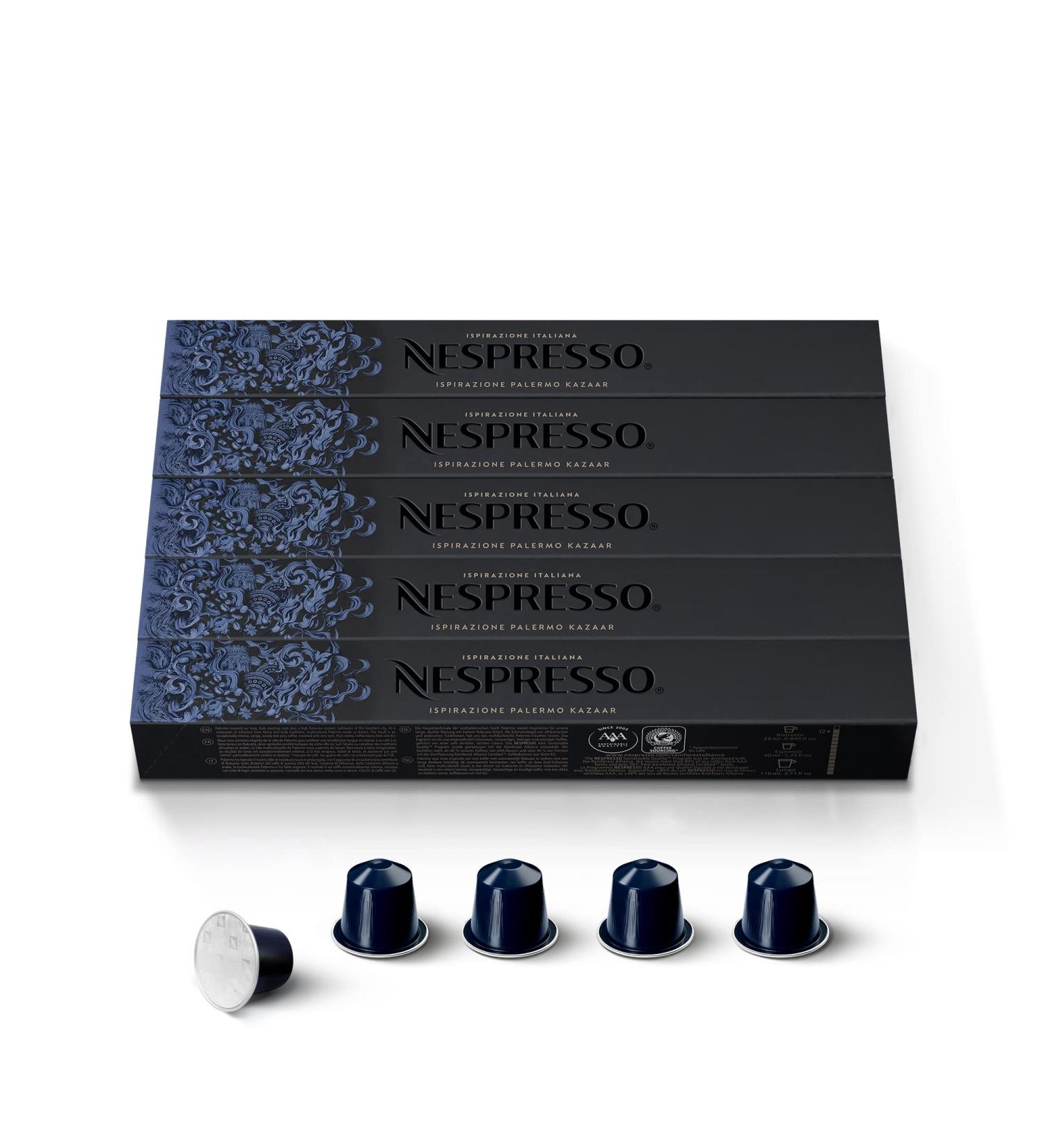 Nespresso OriginalLine Capsules: Kazaar 10 Count - Buy Online on GoSupps.com