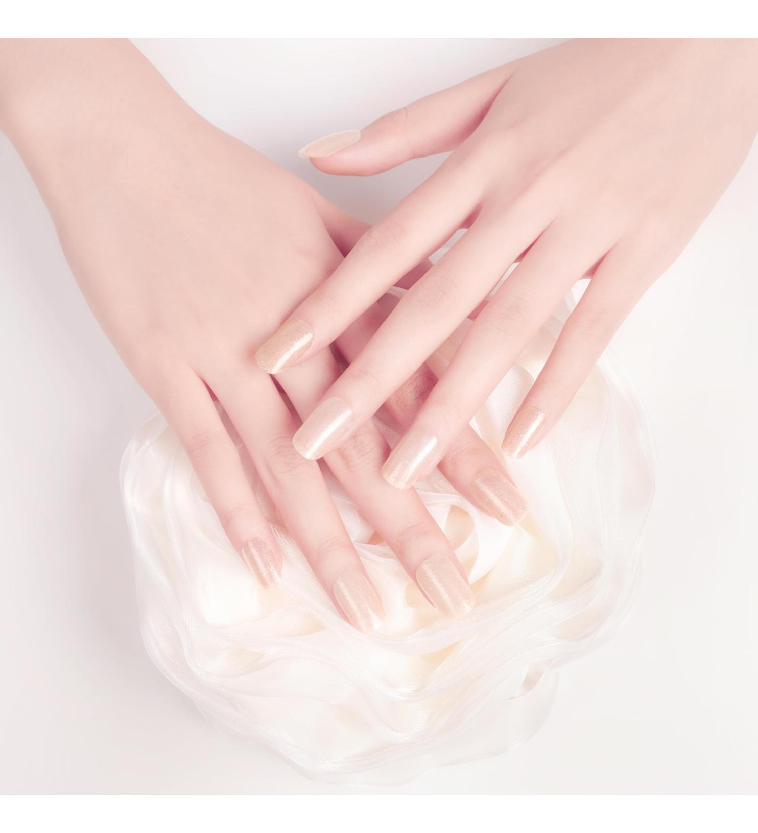 DANNI & TONI 28-Piece Coconut Nail Wraps Set | Salon-Quality Gel Polish Strips | Self-Adhesive Manicure Stickers - Buy Online on GoSupps.com