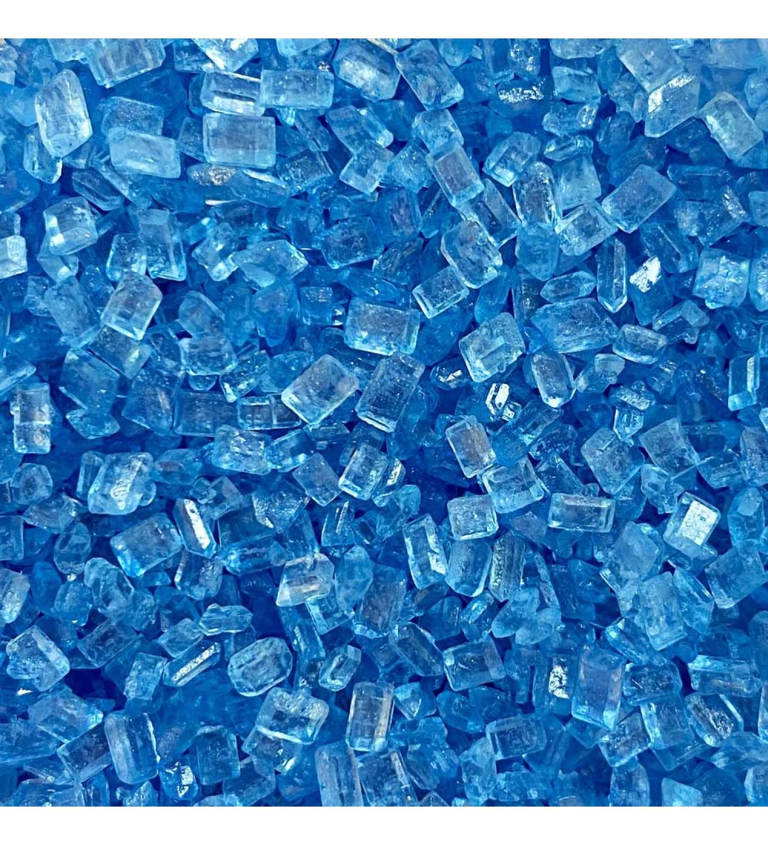 A Pinch Of... DecorSugar Light Indigo Blue - Mini Pouch - 30g. A beautiful versatile translucent sugar. Ideal for all your cakes & bakes. Just enough for a single bake. (Decorsugar Light Ind Blue)