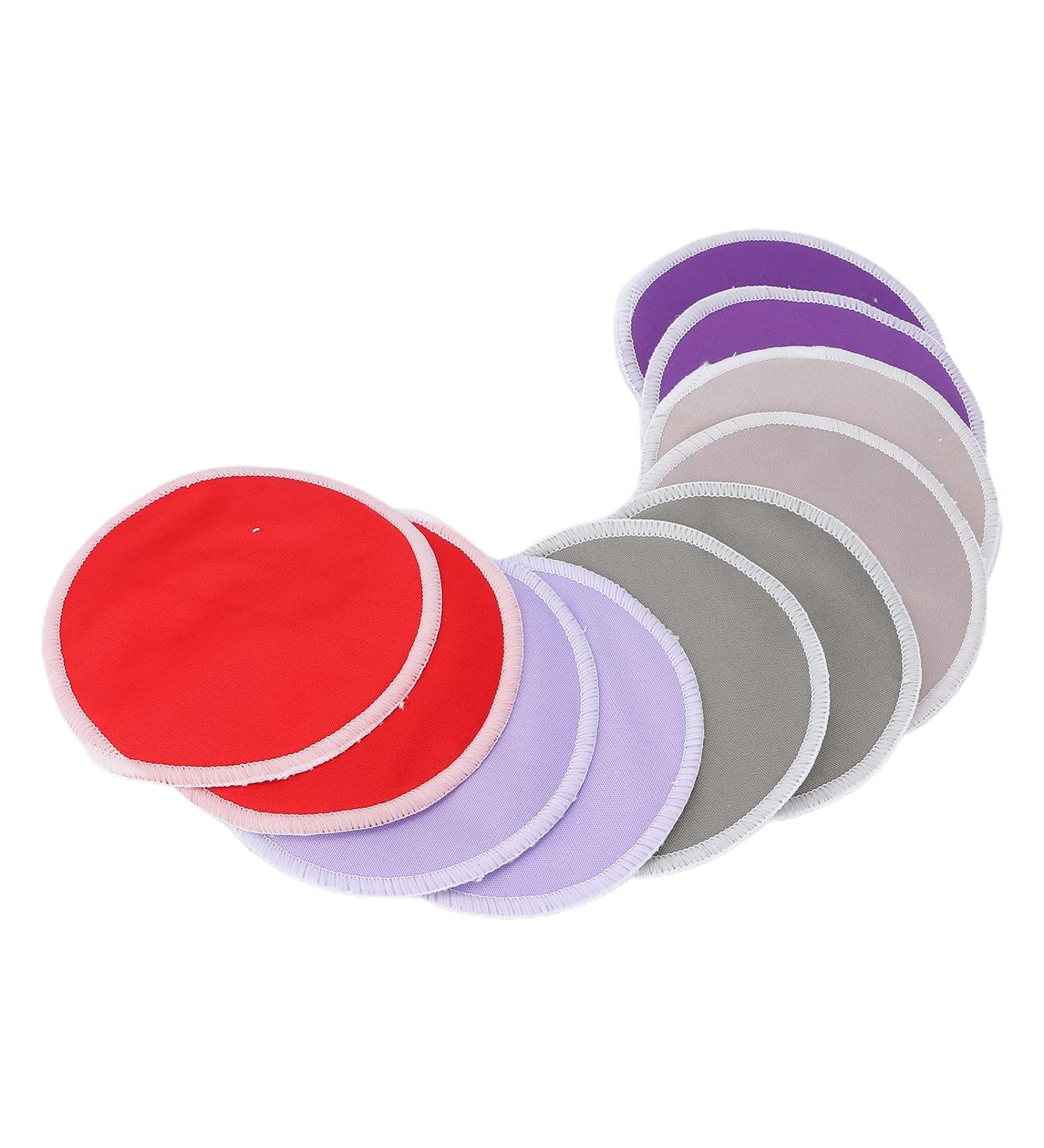 Washable Nursing Breast Pads - Highly Absorbent Comfortable Fit for Sensitive Skin 10pcs - Prevent Milk Leaking | International Shipping - Buy Online on GoSupps.com