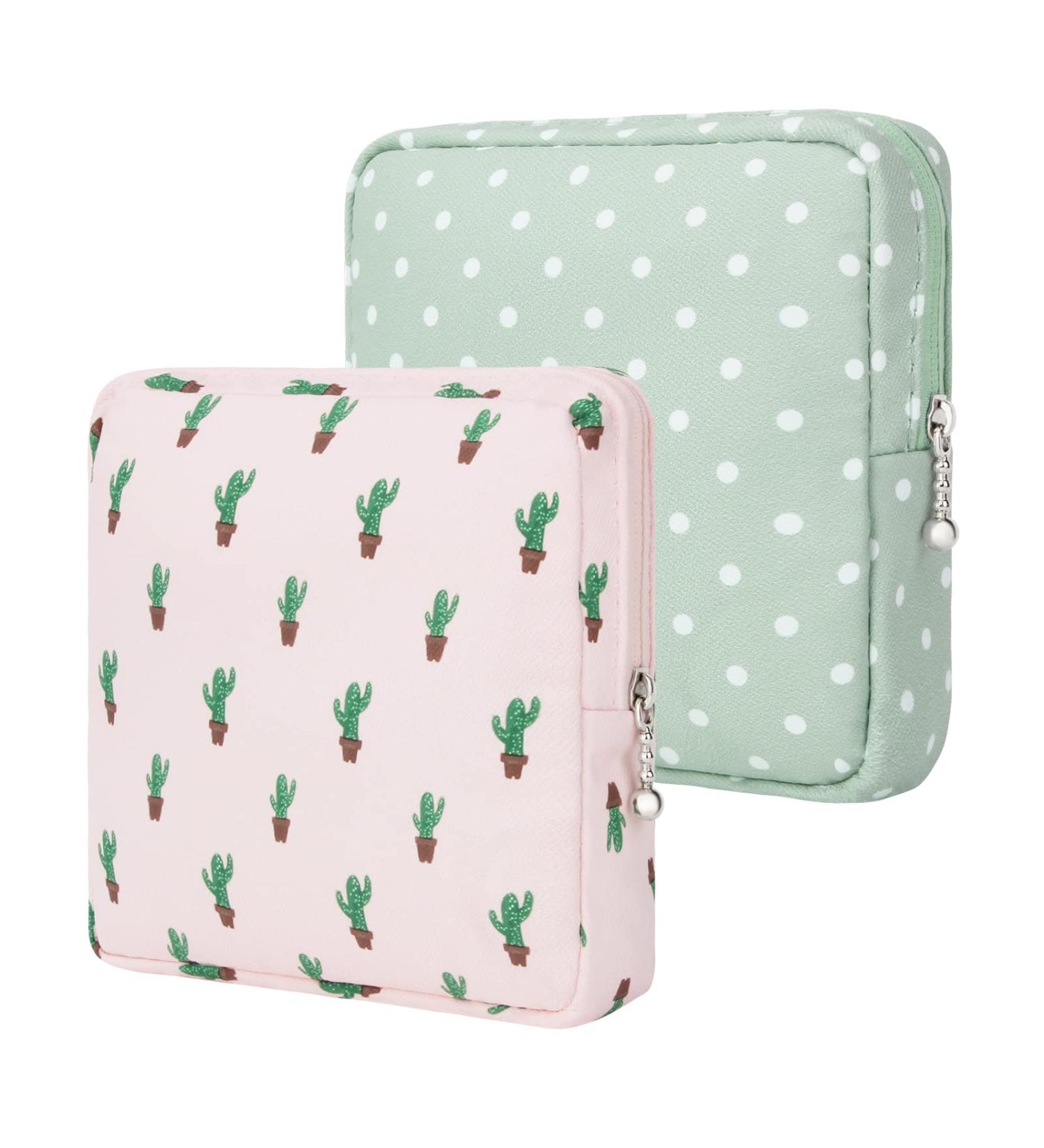 Shop Stylish Women's Bandage Bags - 2-Piece Tampon Storage & Cosmetic Bags for Travel | Design Wish - Buy Online on GoSupps.com