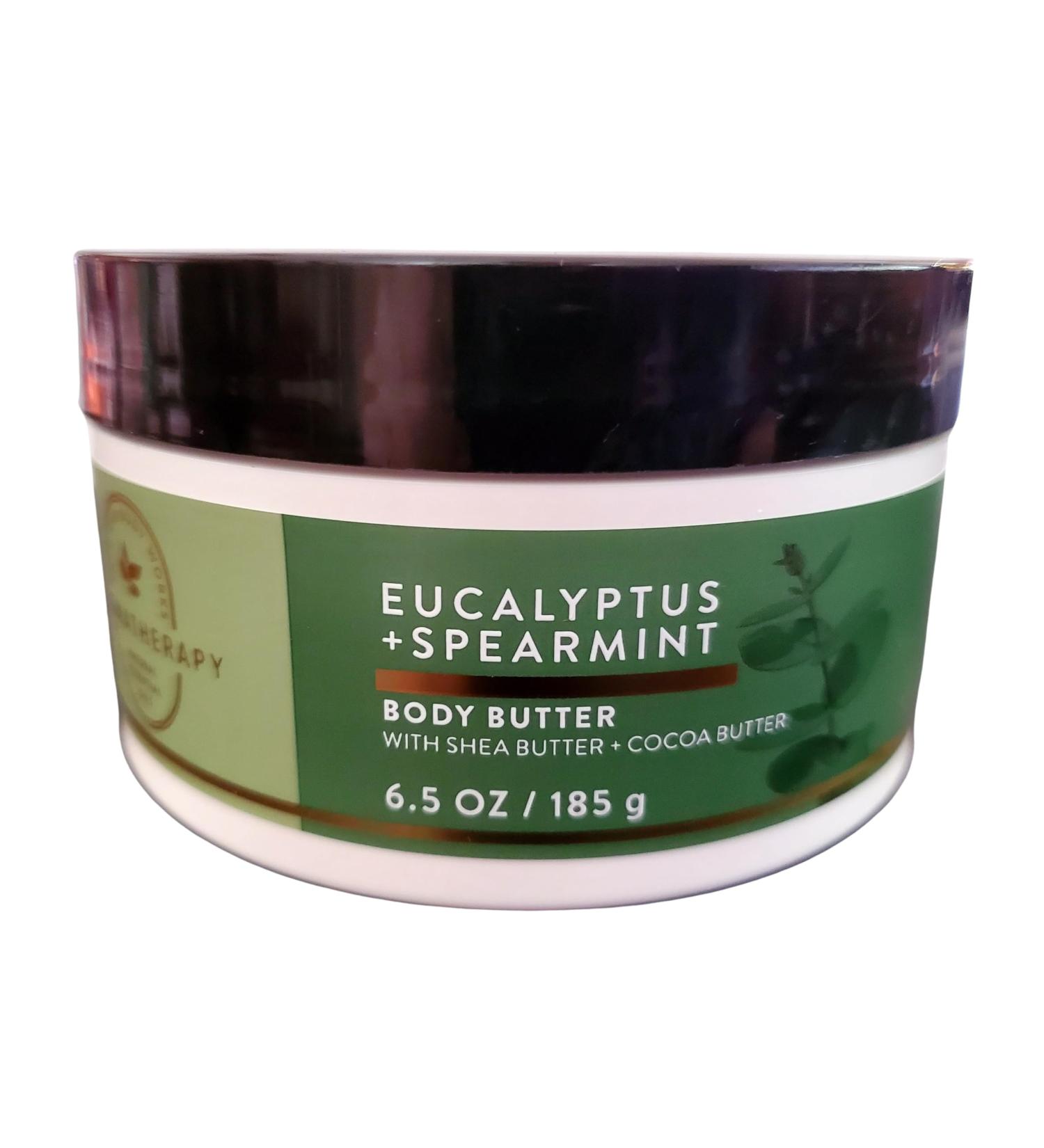 Bath and Body Works Eucalyptus Spearmint Aromatherapy Body Butter 6.5 Ounces - Buy Online on GoSupps.com