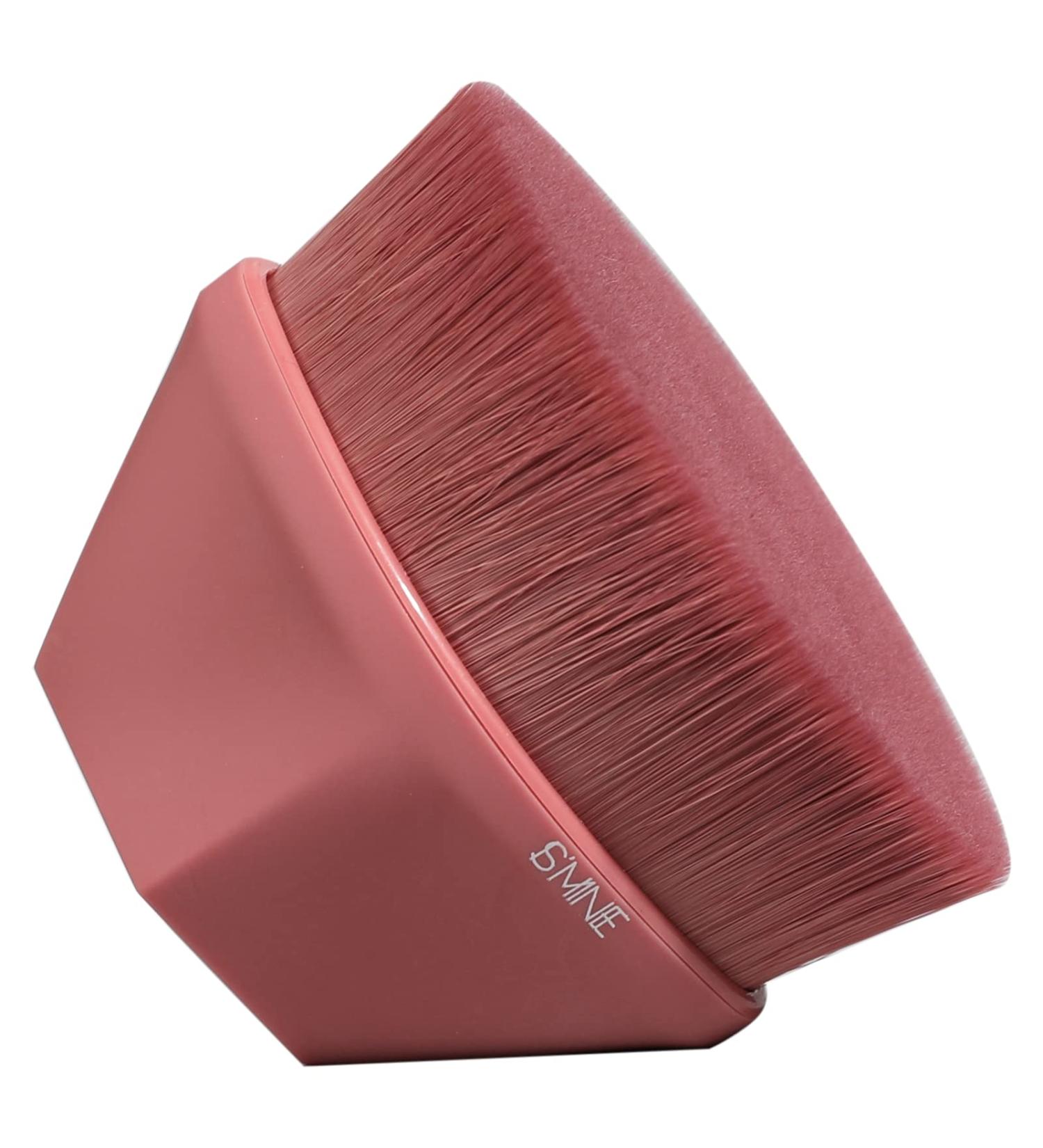 ISMINE Flat Top Kabuki Foundation Makeup Brush - Blush, Liquid, Powder - Red Bean Soup - Buy Online on GoSupps.com