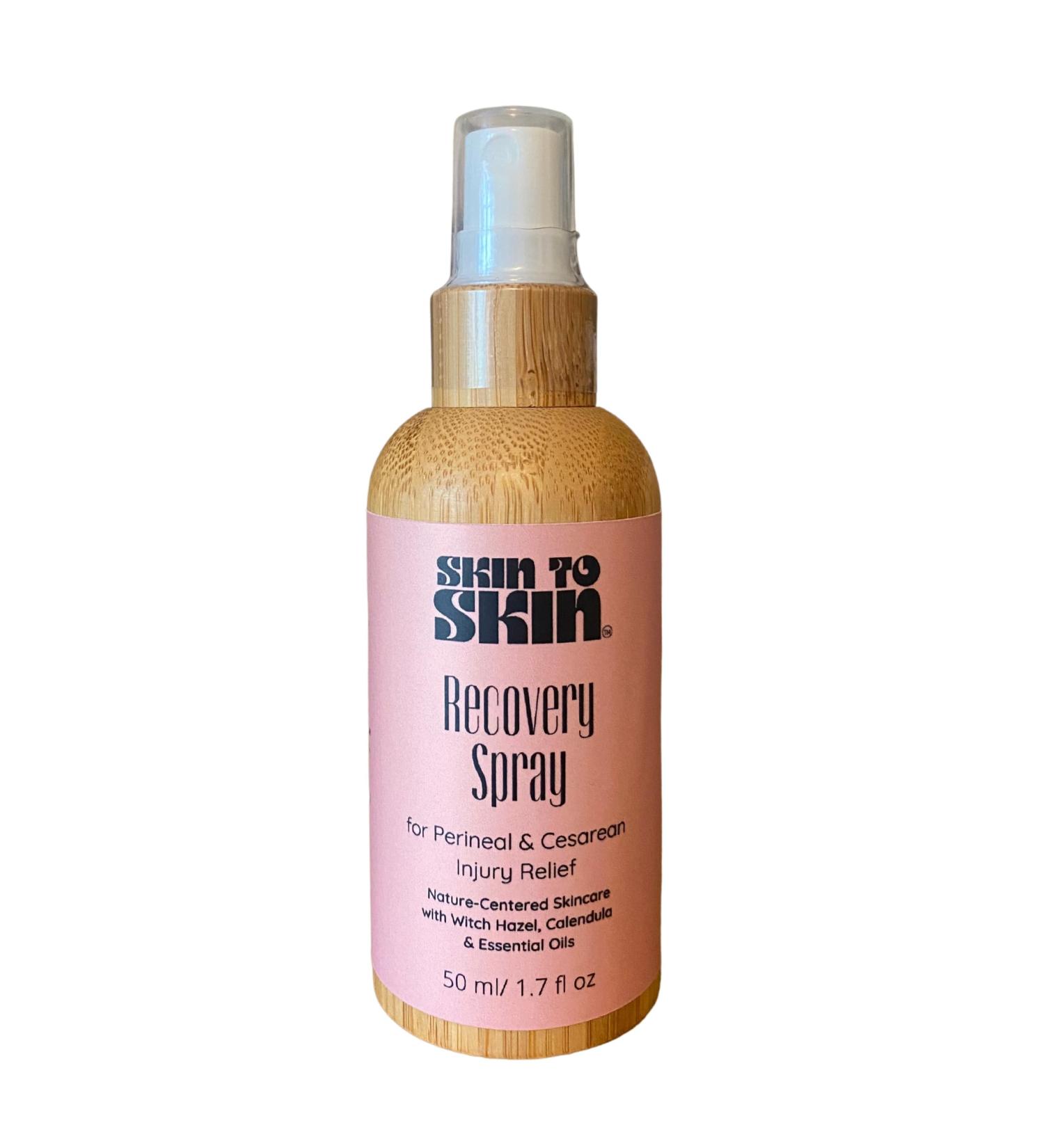 Skin to Skin Recovery Spray 50 ml | Natural Postpartum Spray | Calendula Witch Hazel & Frankincense | Perineal Relief Solution - Buy Online on GoSupps.com