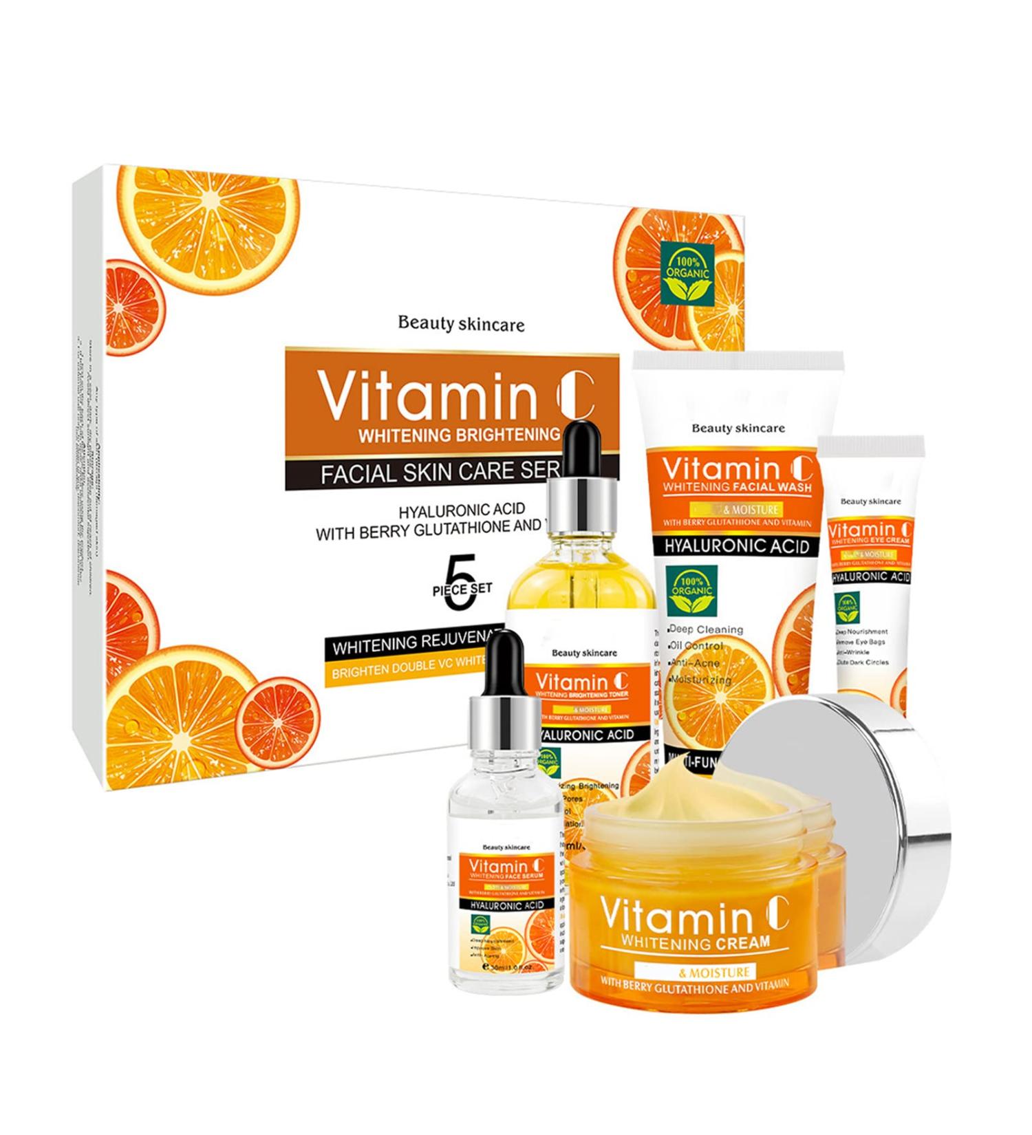 Skincare Gifts Set for Teenage Girls Vitamin C Serum for Face Anti-Aging Gift Sets for Women Pamper Gifts for Her Brightening Skin Care Sets & kits - Buy Online on GoSupps.com
