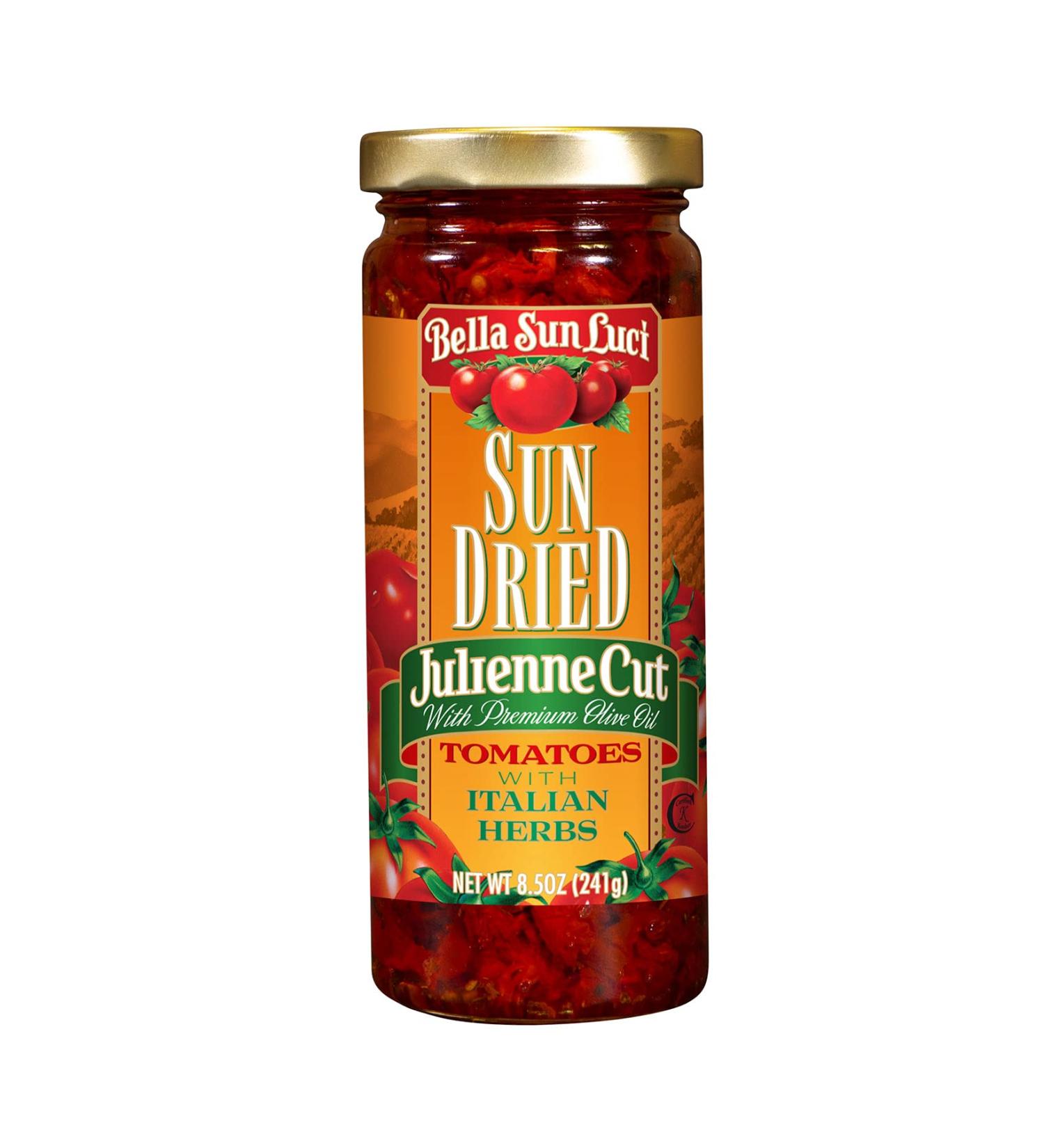 Bella Sun Luci Sun Dried Tomatoes Julienne Cut in Olive Oil