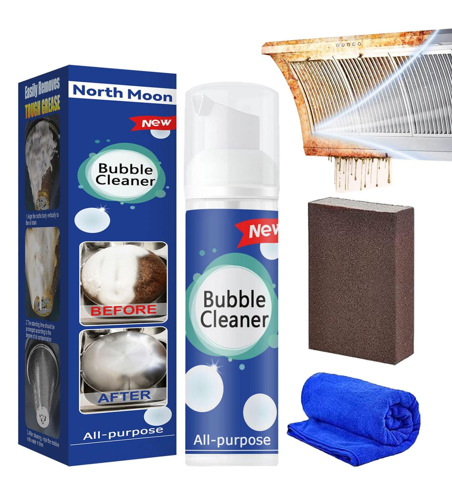 fencyatt Bubble Cleaner Foam 2023 New Bubble Cleaner Bubble Cleaner Foam Spray North Moon Bubble Cleaner Foam Kitchen Bubble Cleaner Spray (30ML 1PCS) 1pcs 30ML - Buy Online on GoSupps.com
